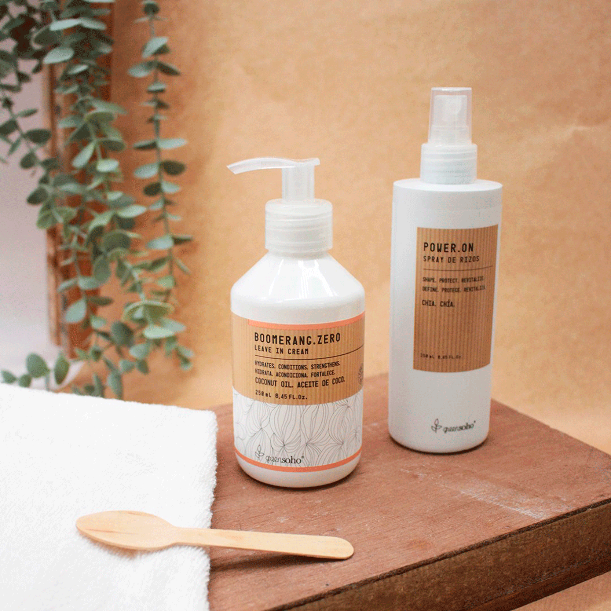 Спрей-активатор для локонов Greensoho Power.On