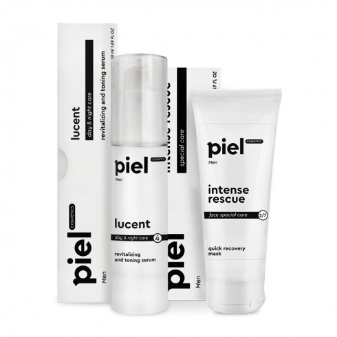 Комплекс: Інтенсивне відновлення для тьмяної шкіри Piel Cosmetics Men's Set 5