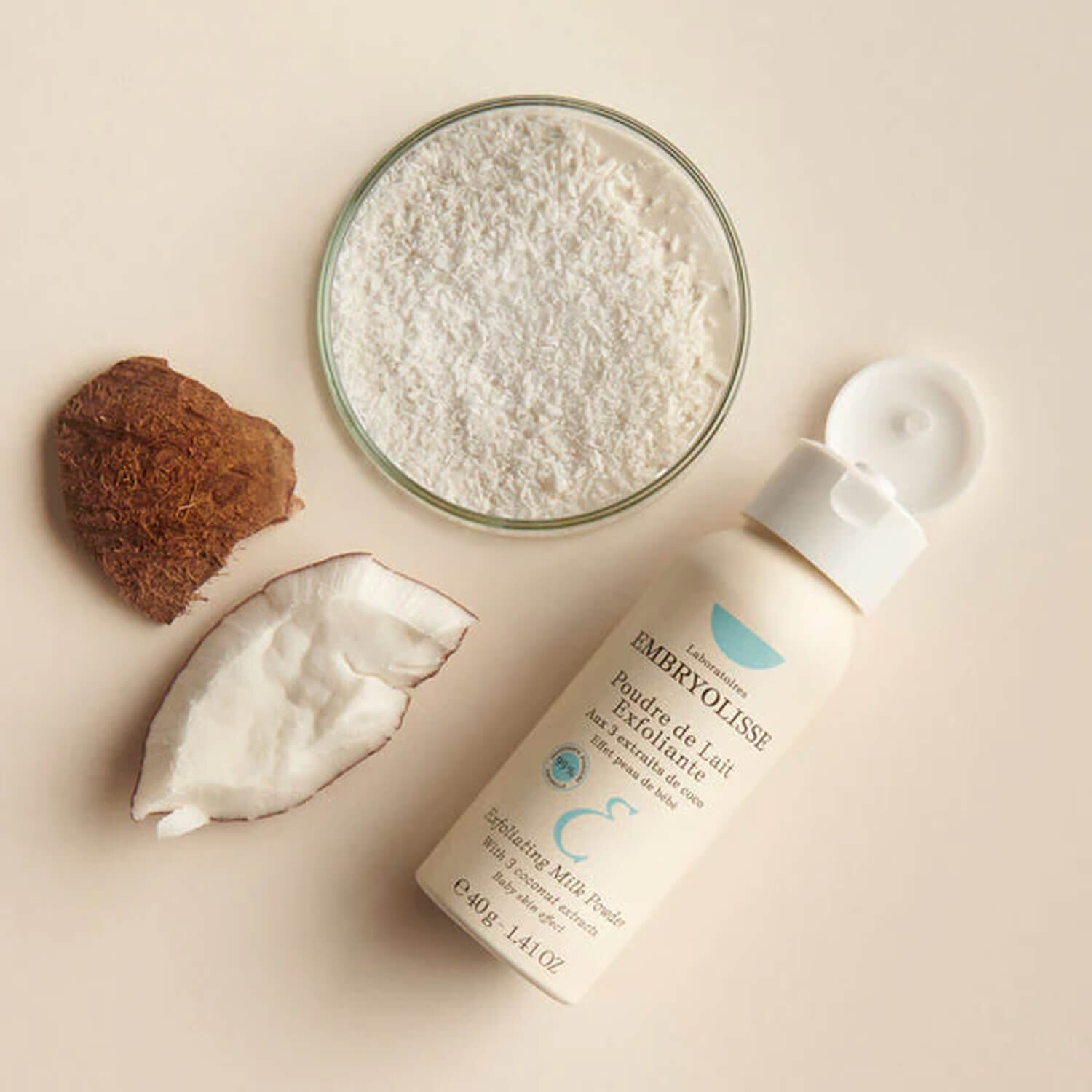 Очищающая энзимная пудра Embryolisse Exfoliating Milk Powder