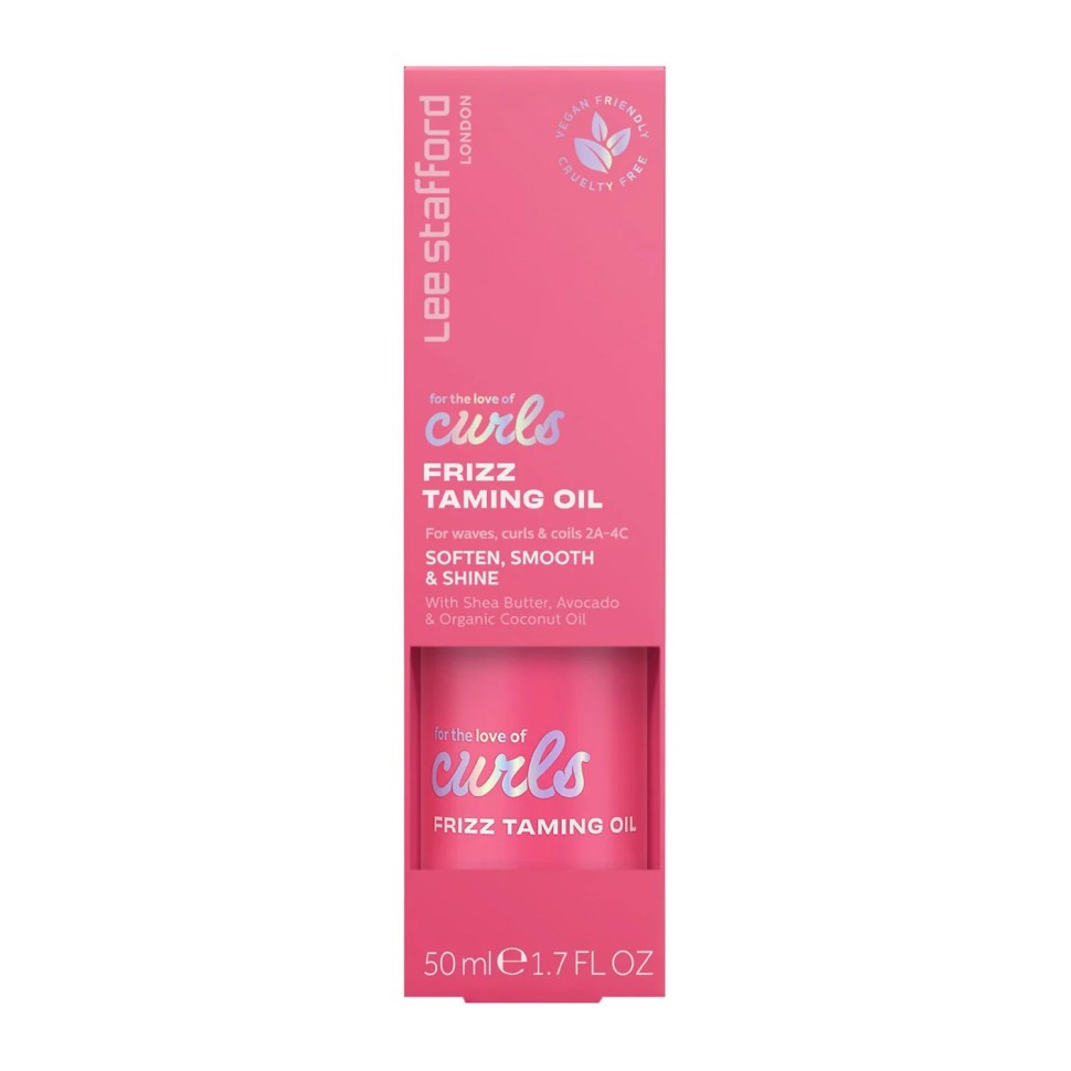Масло для вьющихся волос Lee Stafford For The Love Of Curls Frizz Taming Oil