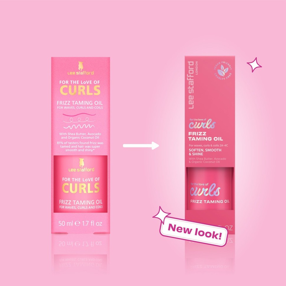 Масло для вьющихся волос Lee Stafford For The Love Of Curls Frizz Taming Oil