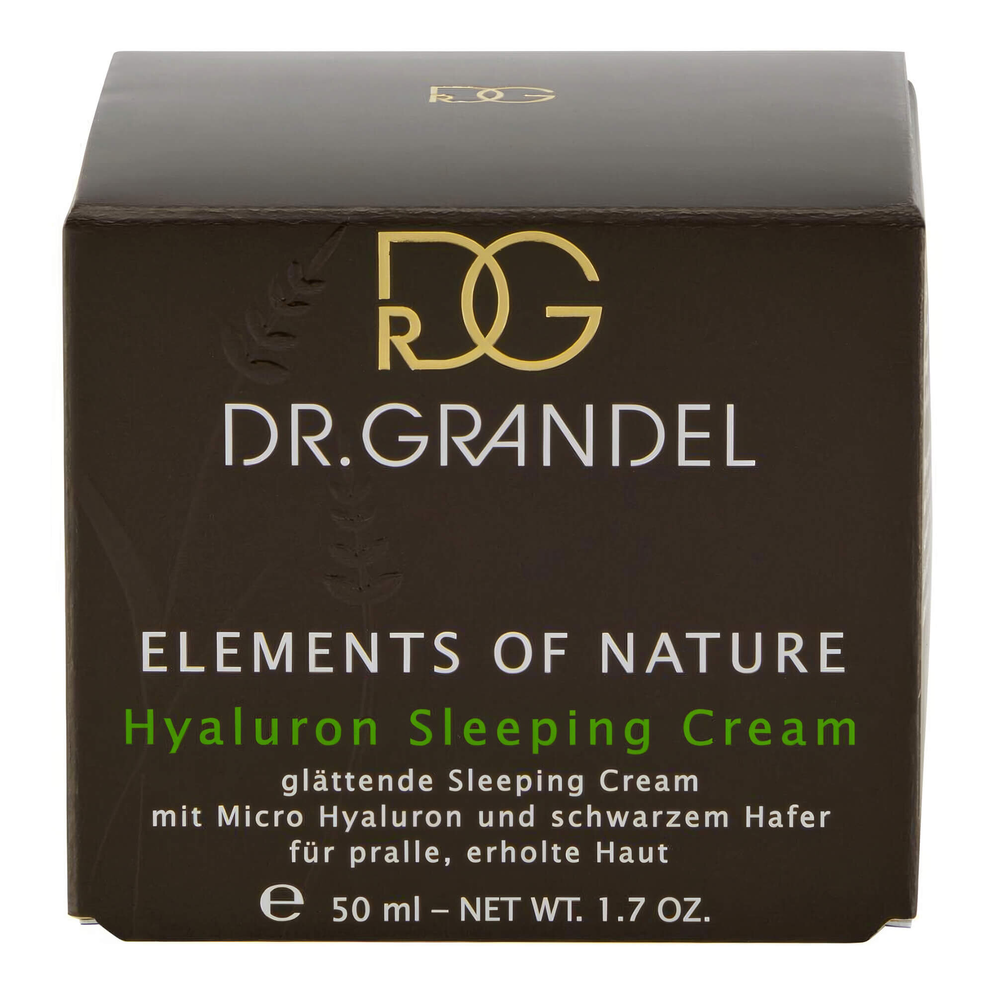 Нічний крем з мікро-гіалуроном Dr.Grandel Hyaluron Sleeping Cream