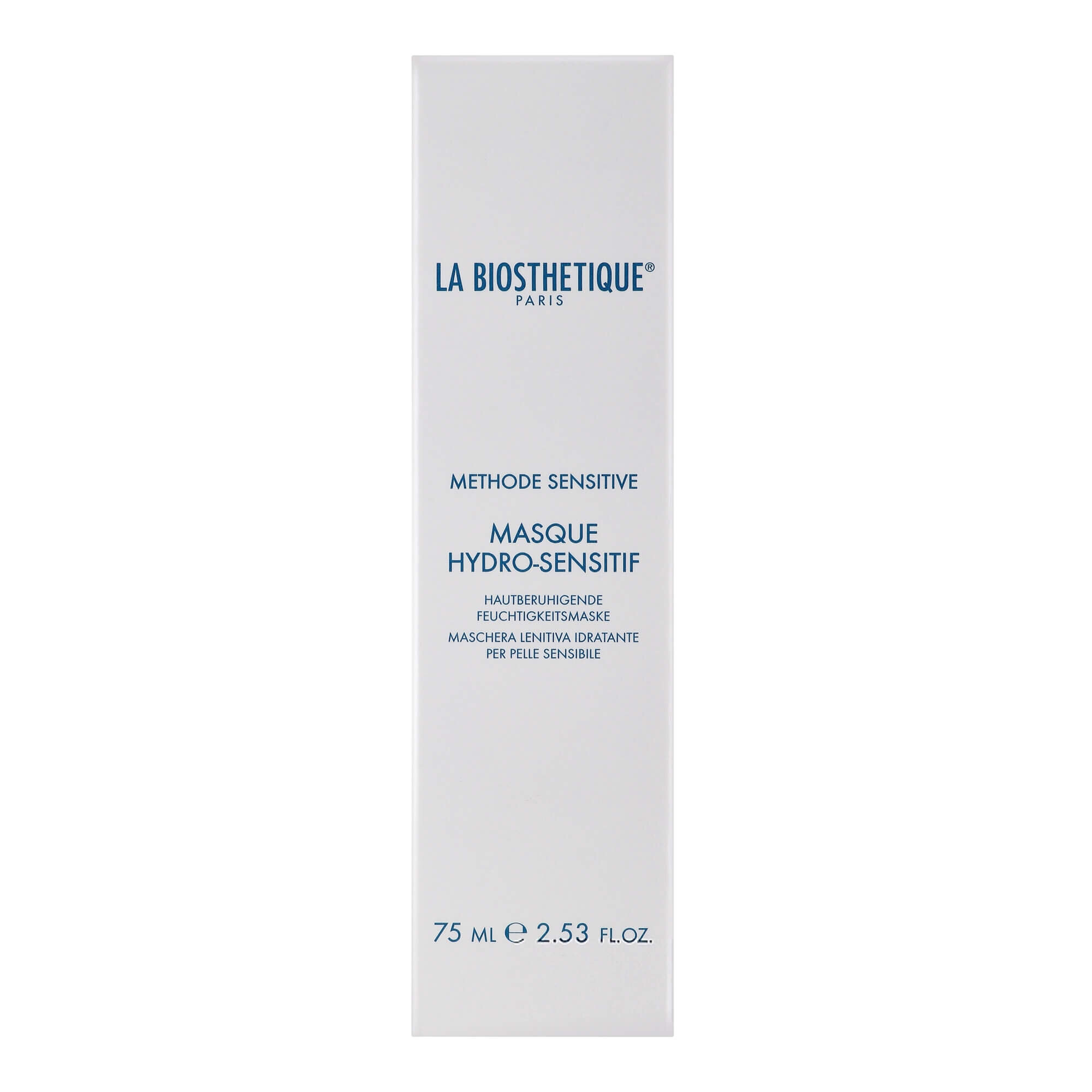 Успокаивающая увлажняющая маска для лица La Biosthetique Masque Hydro-Sensitif