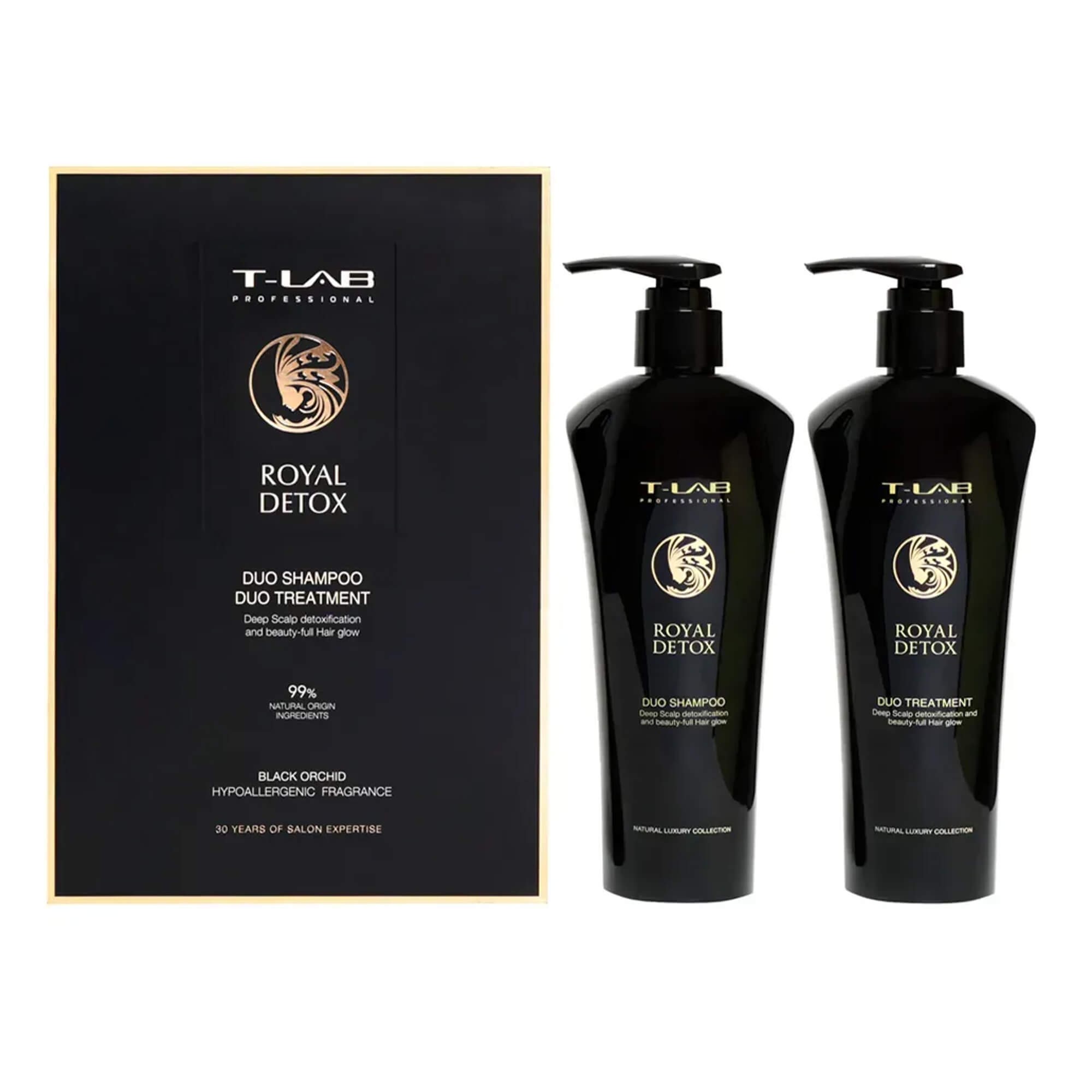 T-Lab Royal Detox Absolute Wash and Absolute Cream Set цена