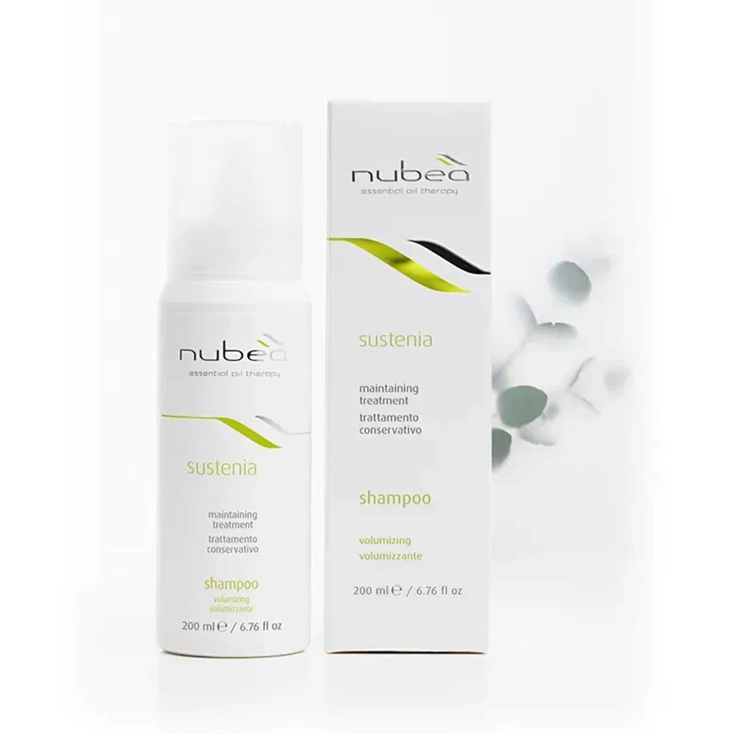 Шампунь для поврежденных волос Nubea Sustenia Volume Shampoo
