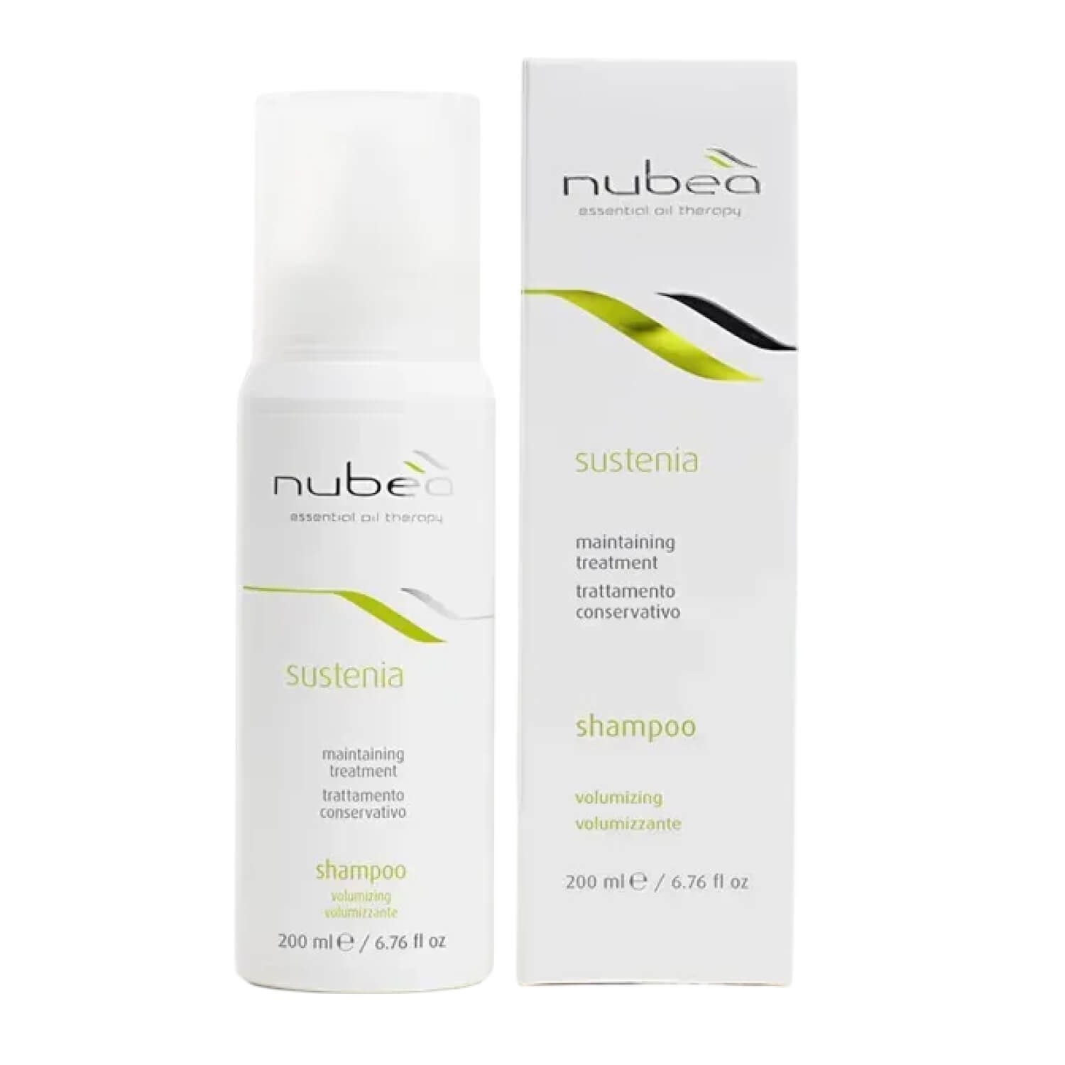 Шампунь для поврежденных волос Nubea Sustenia Volume Shampoo