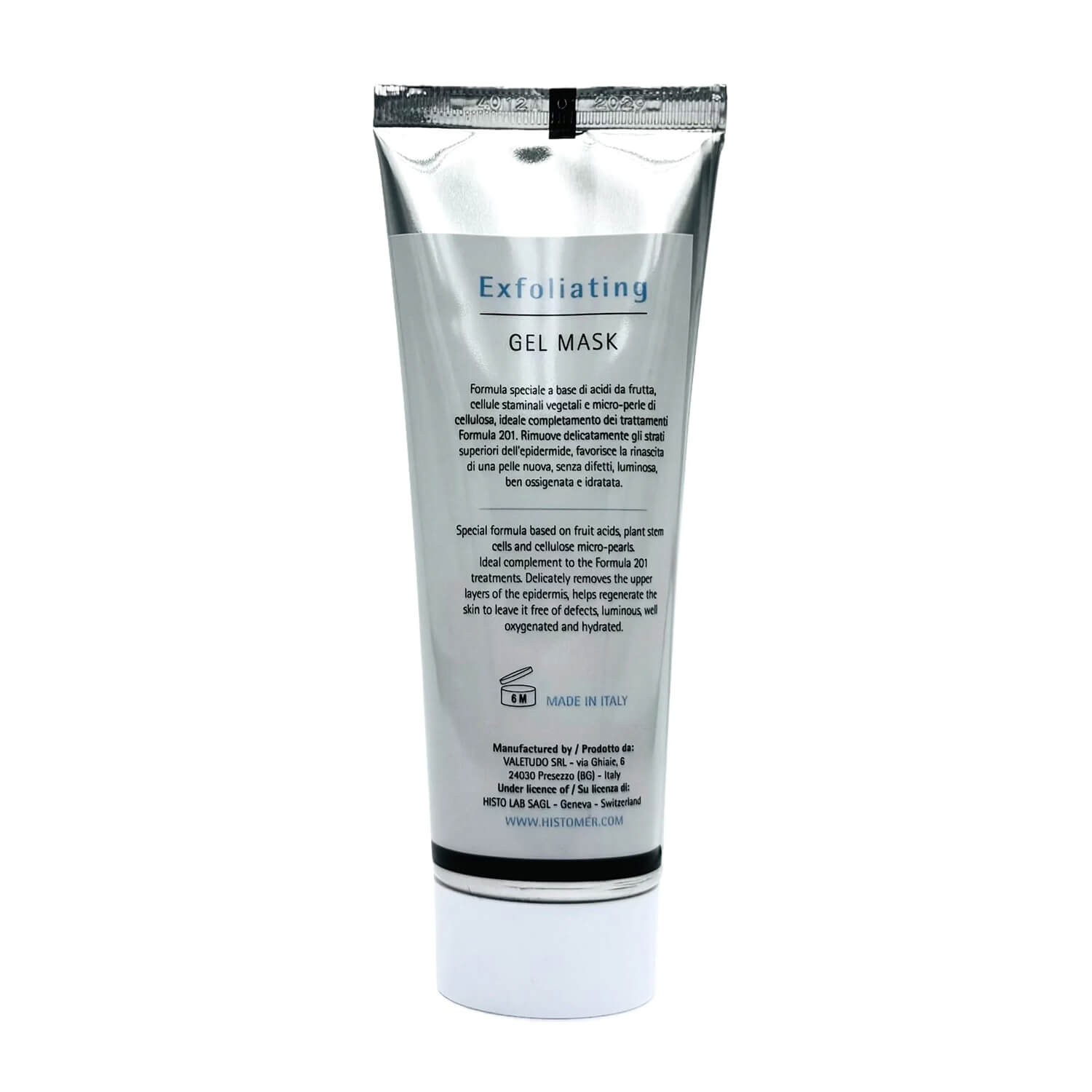 Гелевая маска-эксфолиант Histomer Formula 201 Exfoliating Gel Mask 