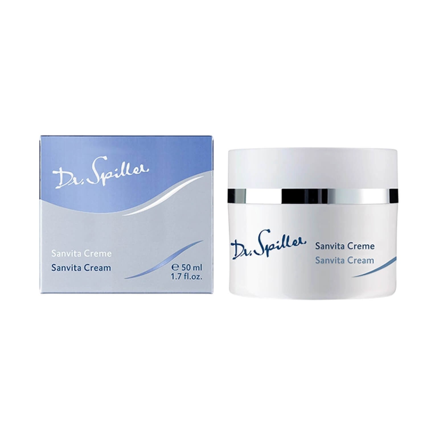 Успокаивающий крем с зеленым чаем и женьшенем Dr.Spiller Sanvita® Cream