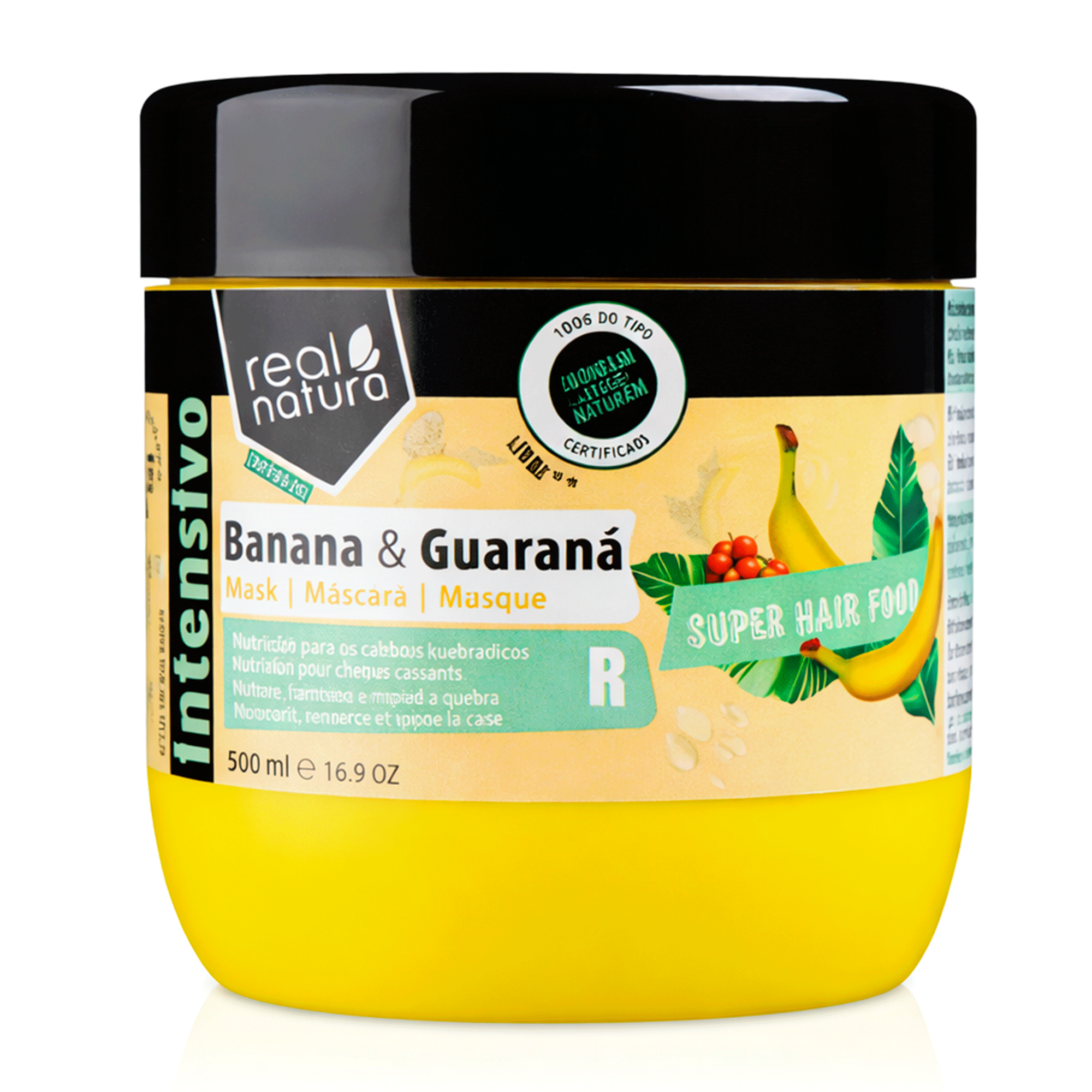 Real Natura Маска для ламкого та слабкого волосся