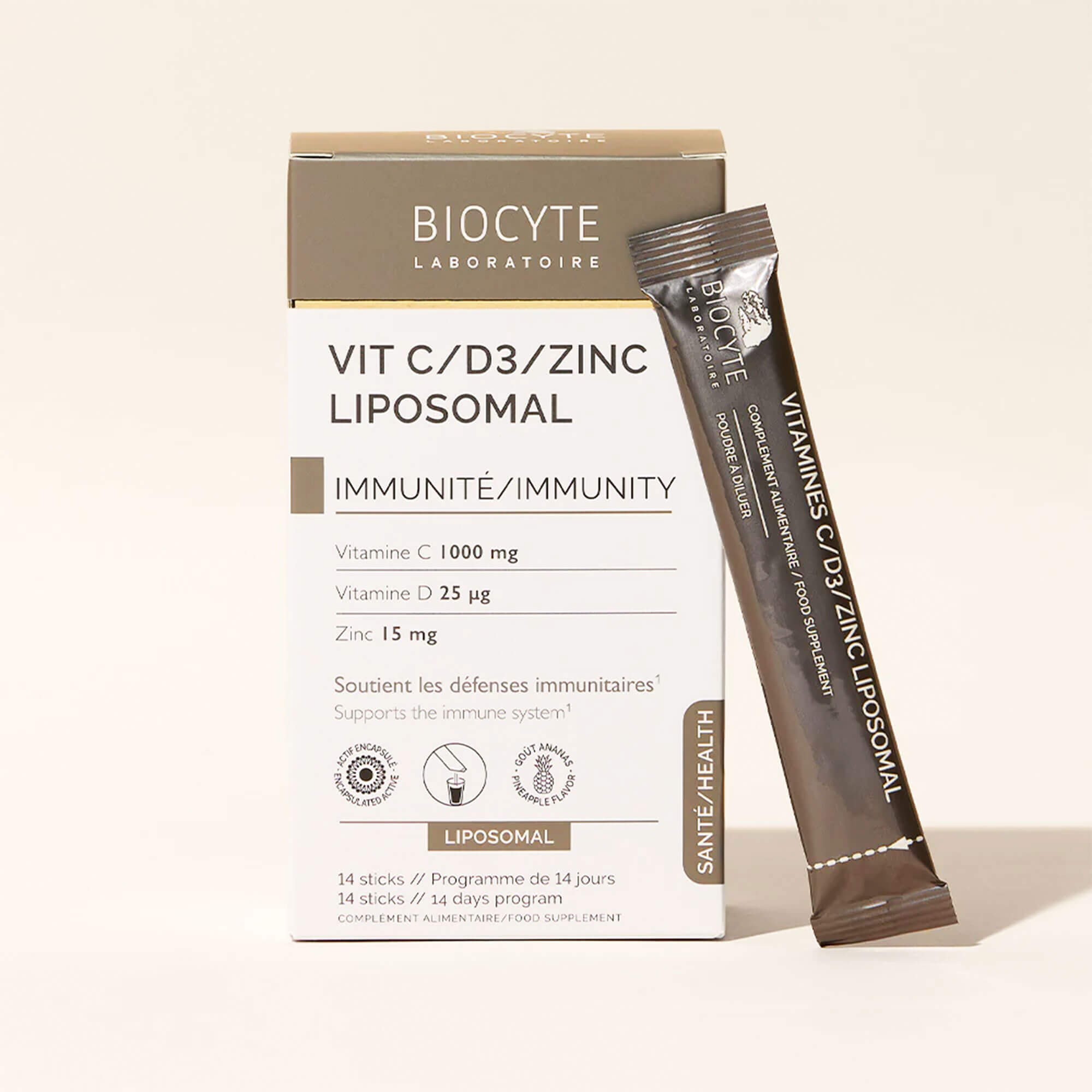 Biocyte Vitamine C-D3-Zink Liposomal киев