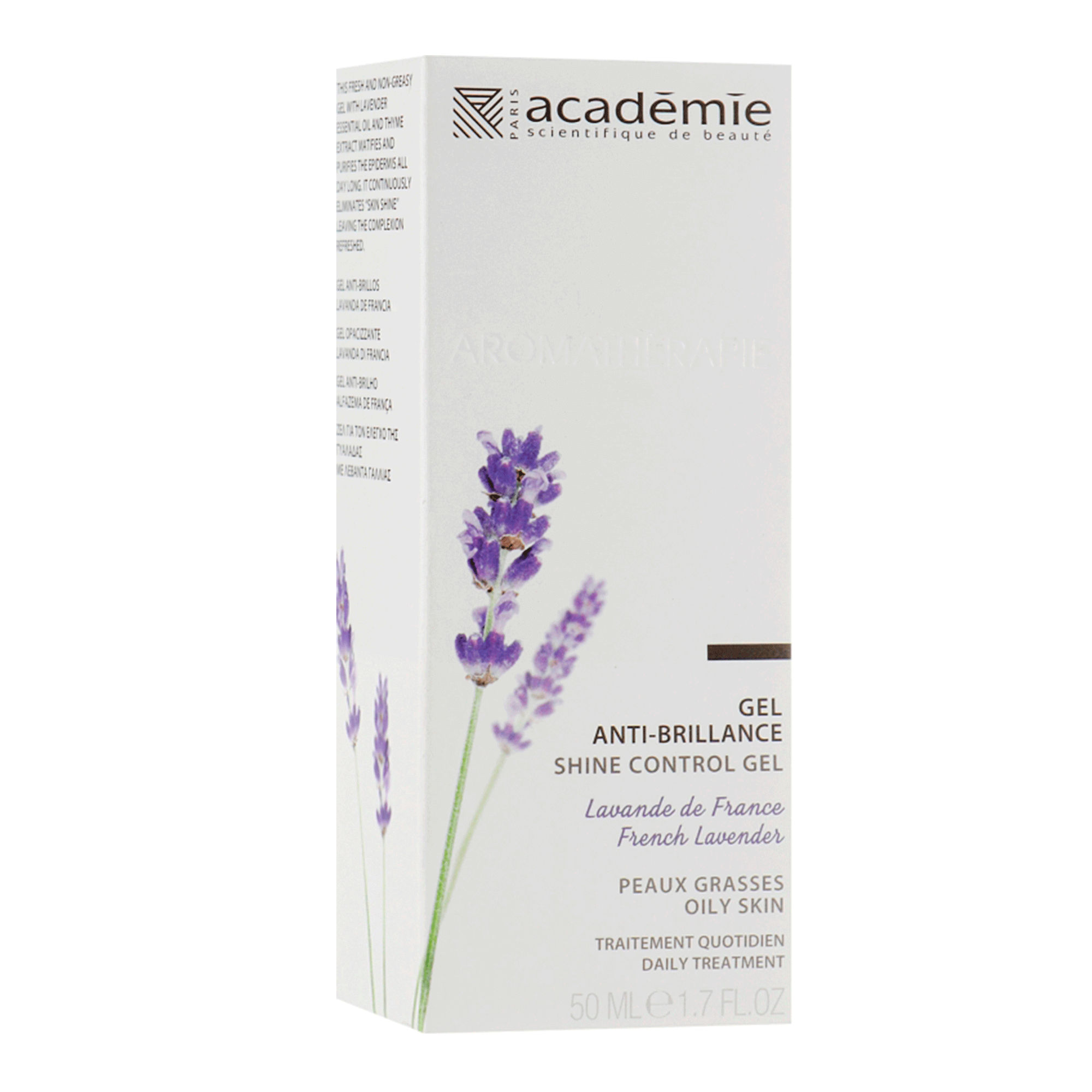 Матувальний гель Французька лаванда Academie Shine Control Gel