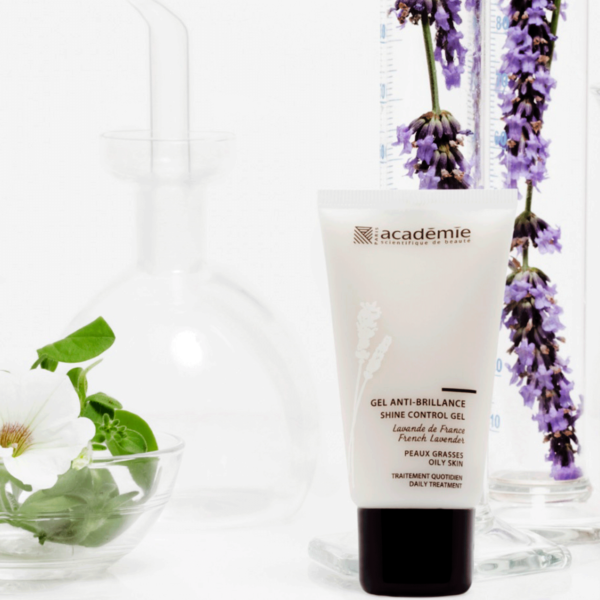 Матувальний гель Французька лаванда Academie Shine Control Gel