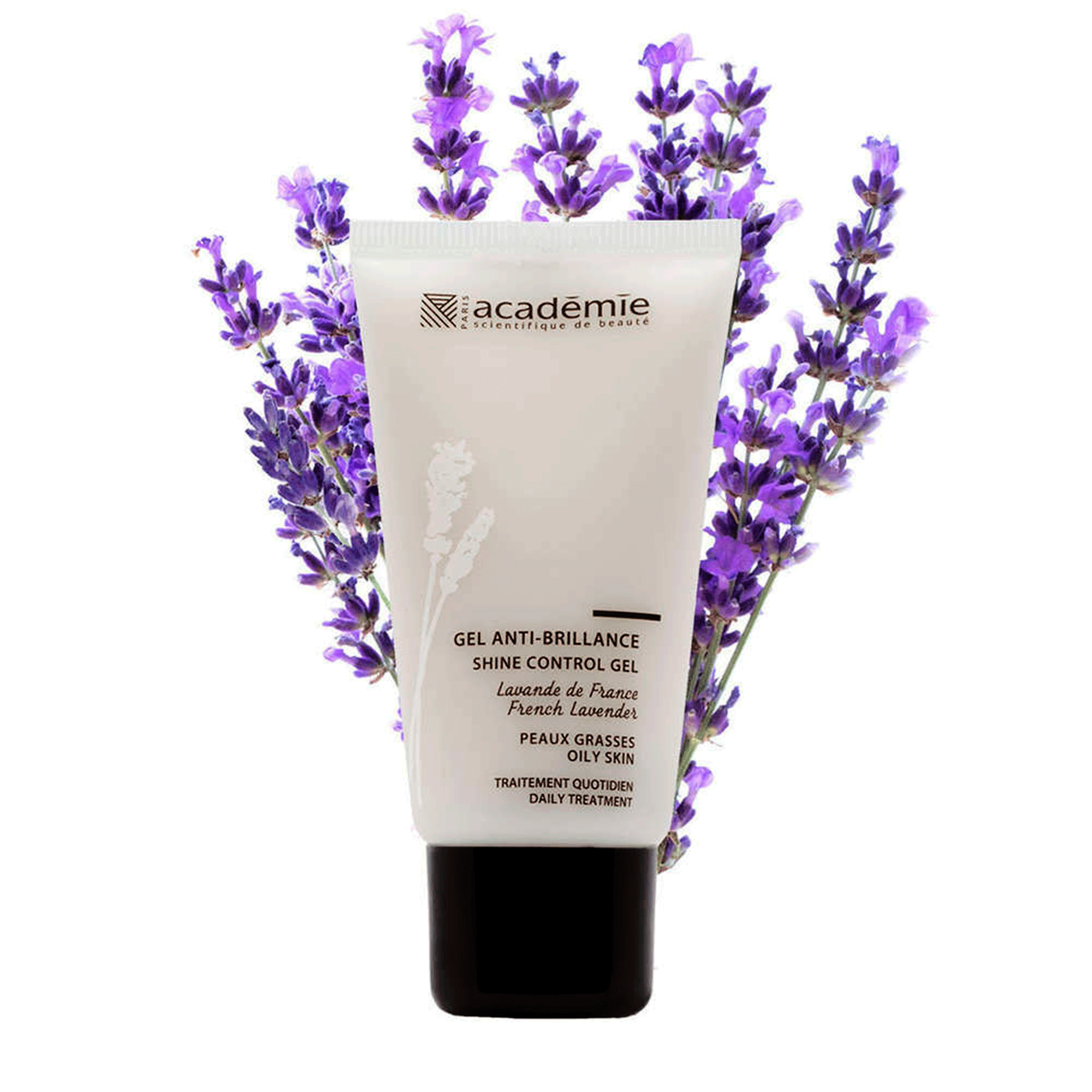 Матувальний гель Французька лаванда Academie Shine Control Gel