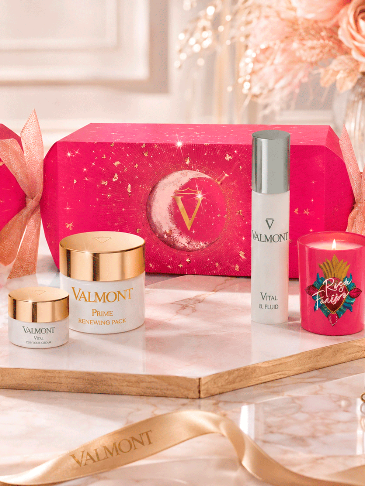 Набор Valmont Fuchsia Odyssey Vitality Cracker