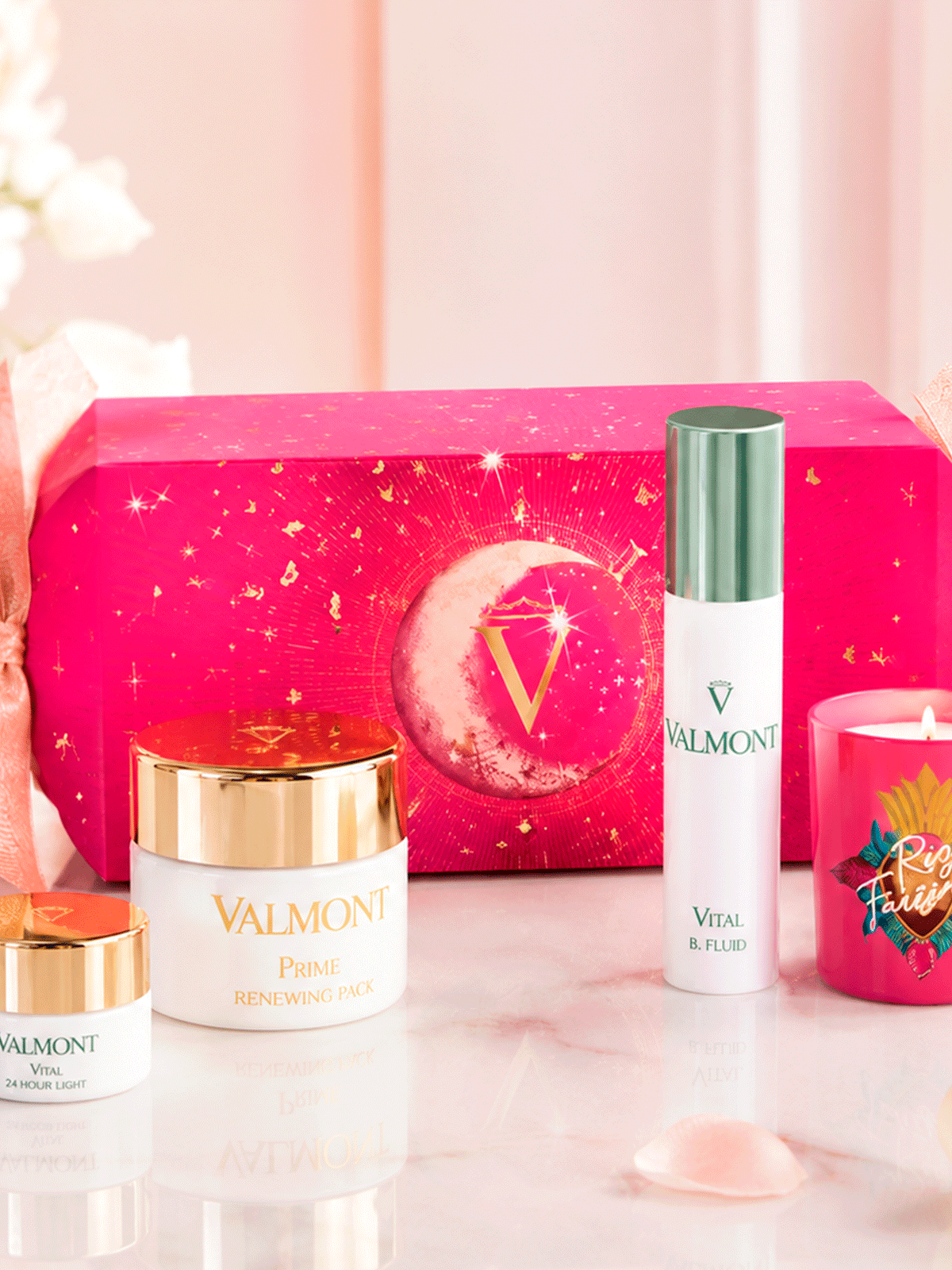 Набор Valmont Fuchsia Odyssey Vitality Cracker