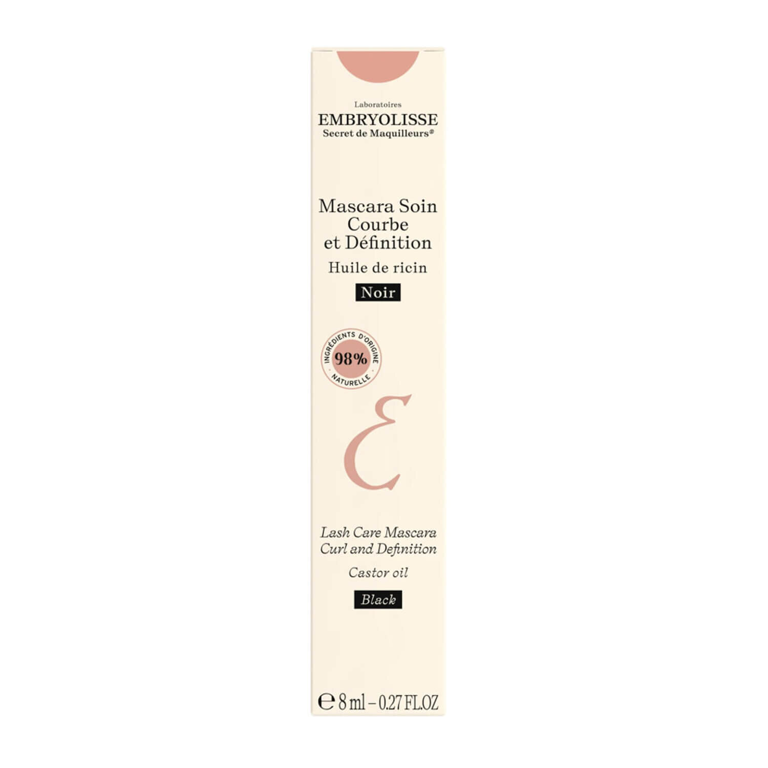 Тушь для ресниц с эффектом подкручивания и удлинения Embryolisse Lash Care Mascara Curl And Definition