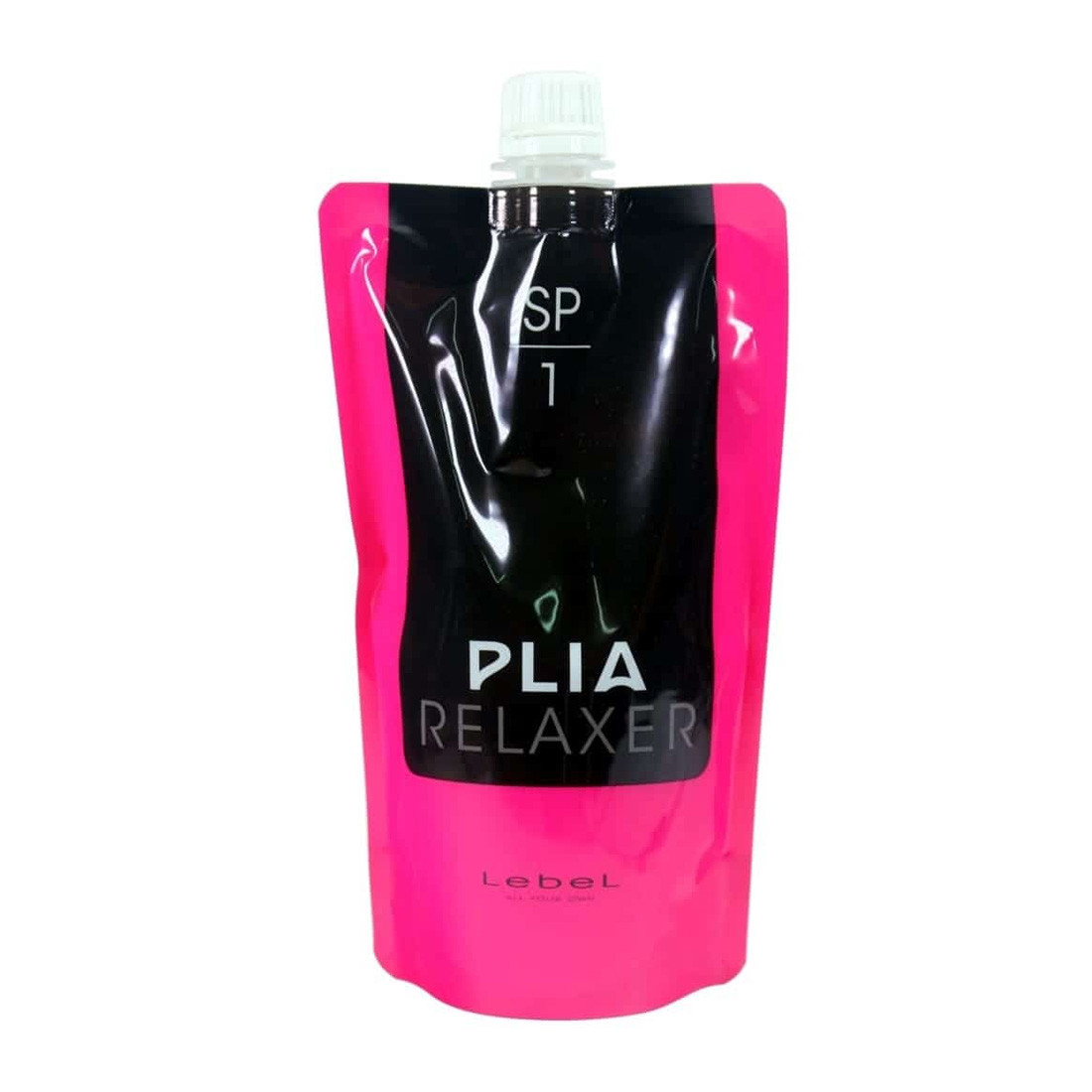 Lebel Plia Relaxer SP1 - Крем для сенсорного випрямлення жорсткого волосся Крок 1