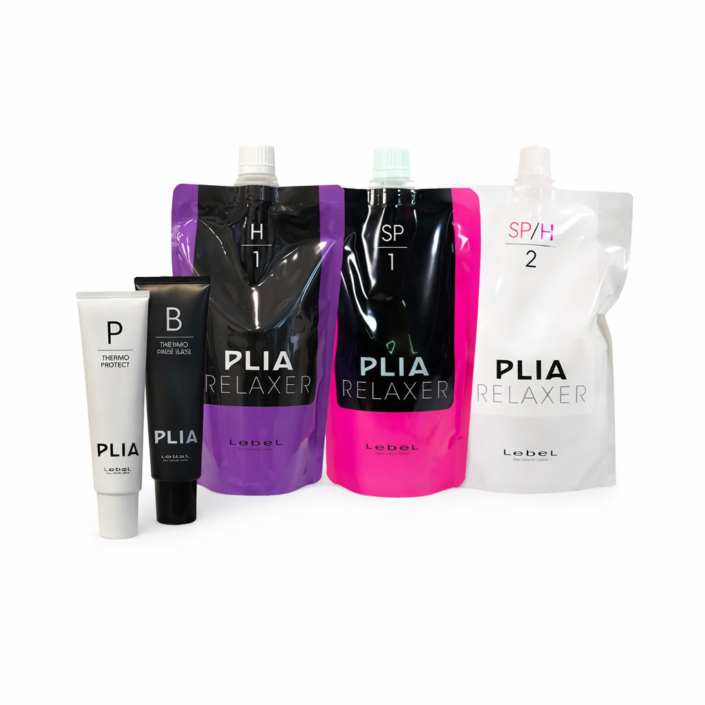 Крем для сенсорного випрямлення жорсткого волосся Крок 1 Lebel Plia Relaxer SP1