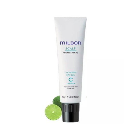 Очищающий спа-гель для жирных волос "Цитрус" Milbon Cleansing Spa Gel Citrus