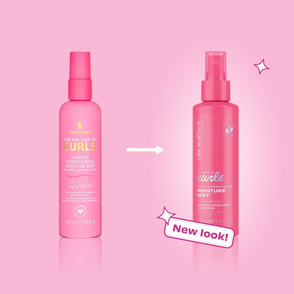 Увлажняющий спрей для вьющихся волос Lee Stafford For The Love Of Curls Leave-In Conditioning Moisture Mist