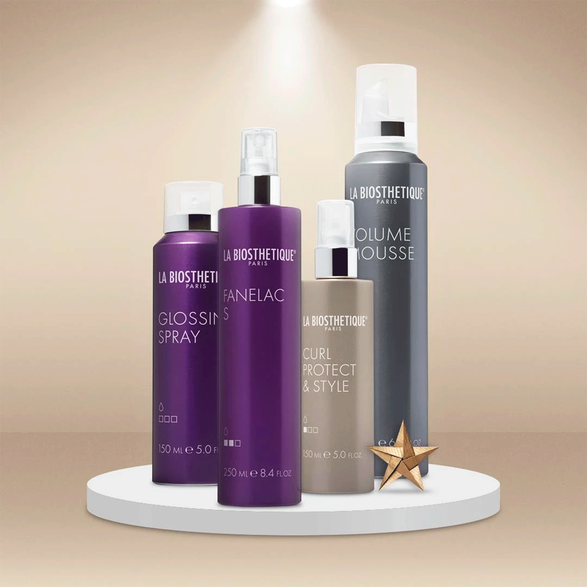 Спрей для додання блиску La Biosthetique Glossing Spray