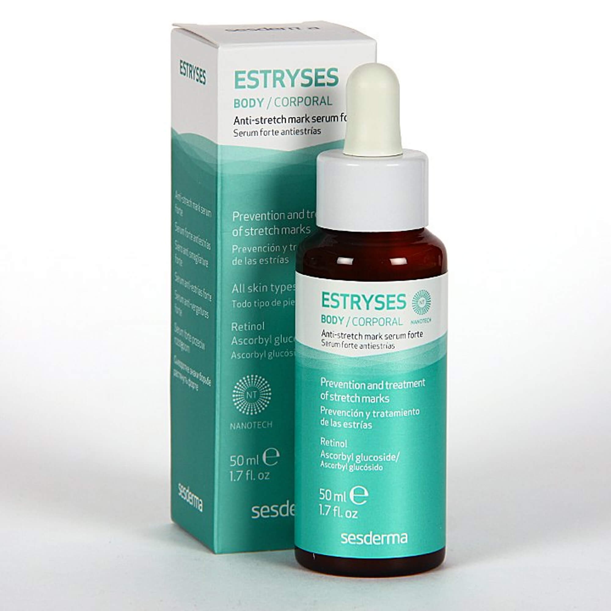 Sesderma Estryses Anti-stretch Mark Serum Forte интенсивная сыворотка против растяжек