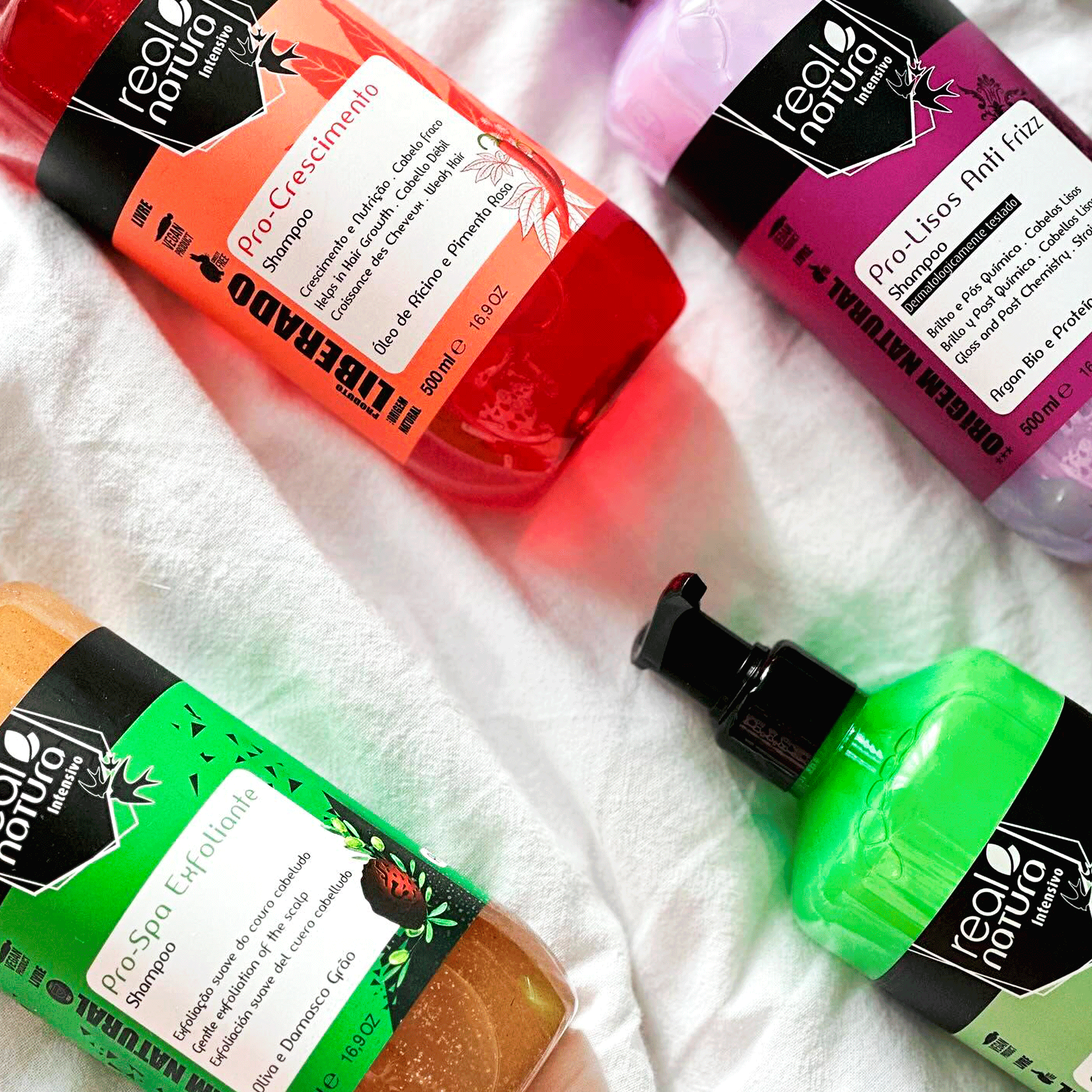 Шампунь для роста волос Real Natura Pro-Crescimento Shampoo