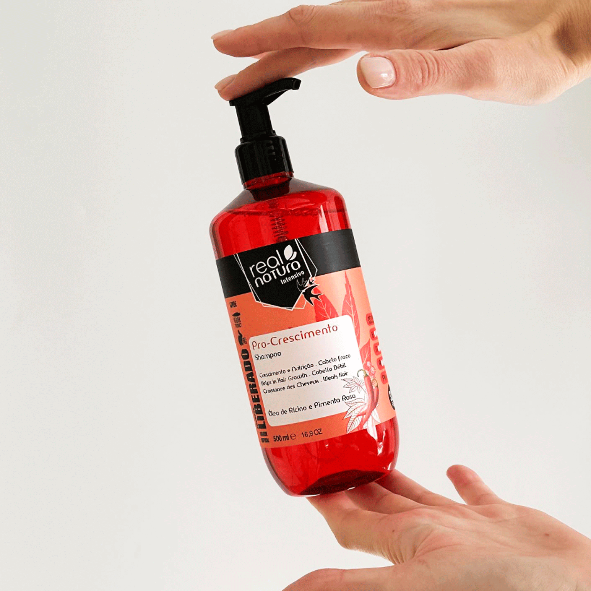 Шампунь для роста волос Real Natura Pro-Crescimento Shampoo