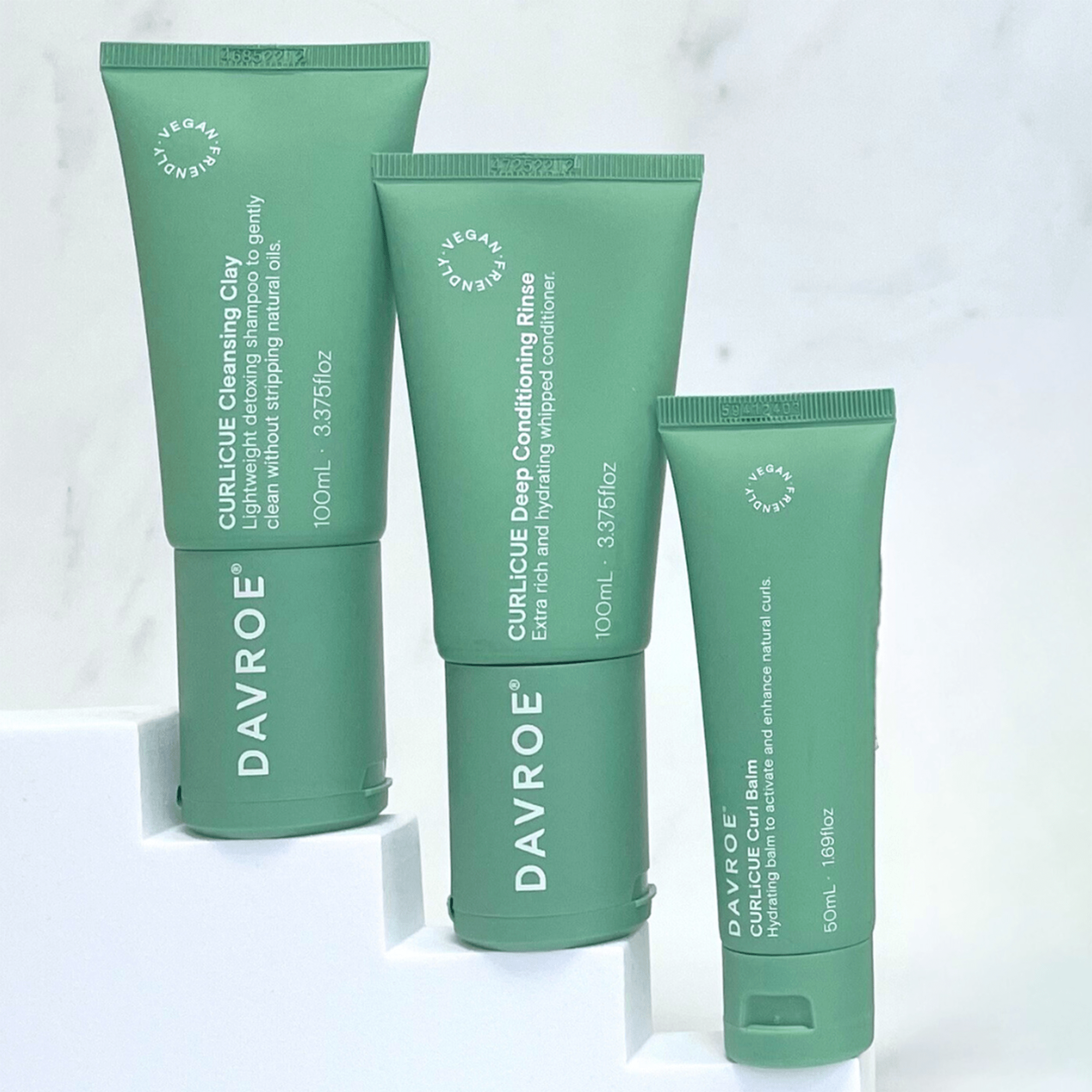 Рождественский тревел набор для вьющихся волос Davroe Christmas Curlicue Travel Pack