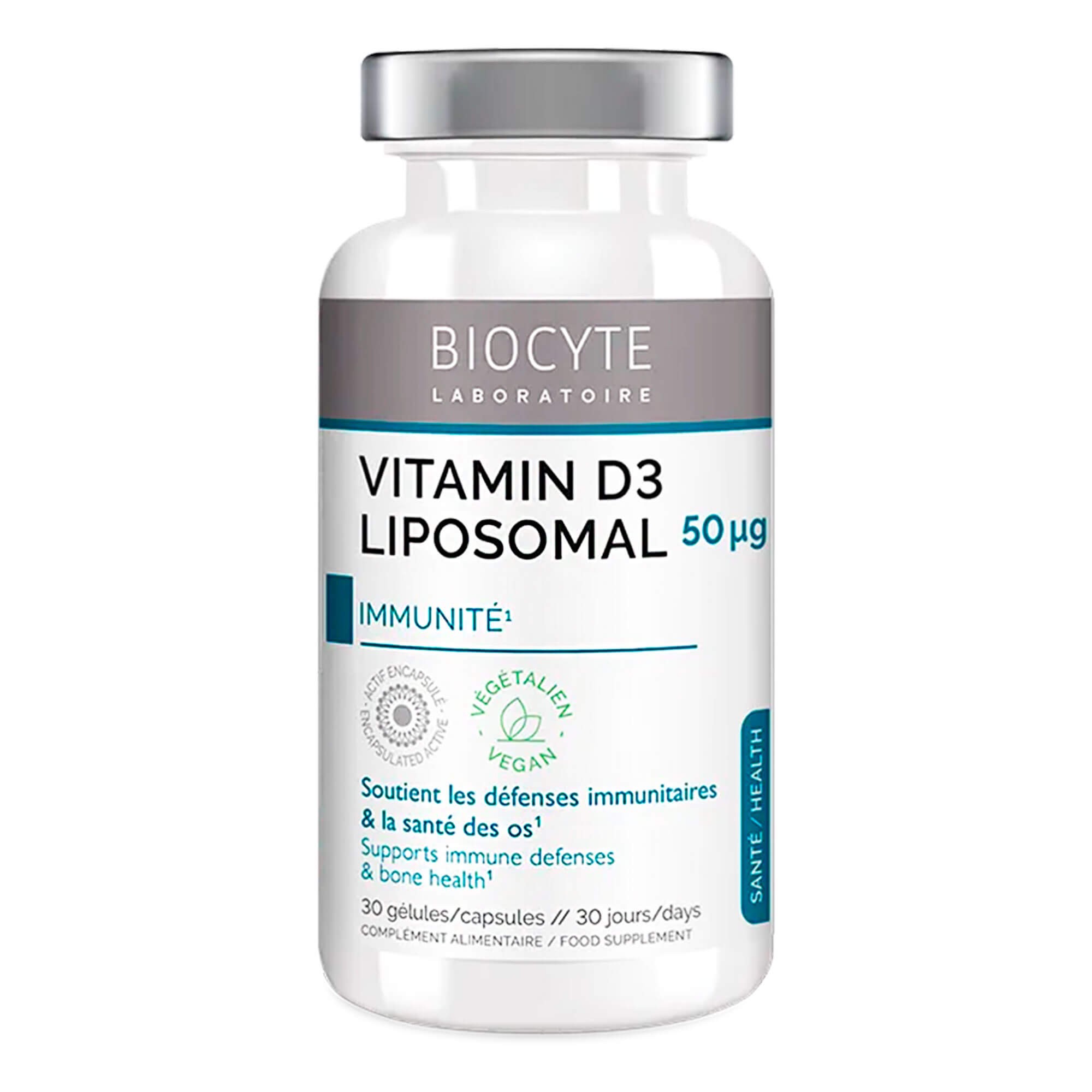 Biocyte Vitamine D3 Liposomal - Харчова добавка з Вітаміном D3 у ліпосомальній формі