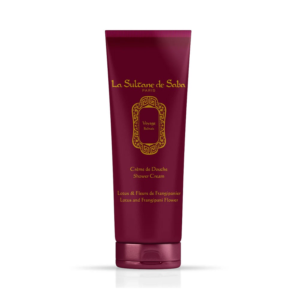 Крем-гель для душу Лотос та Франжіпані La Sultane De Saba Lotus And Frangipani Flower Shower Cream