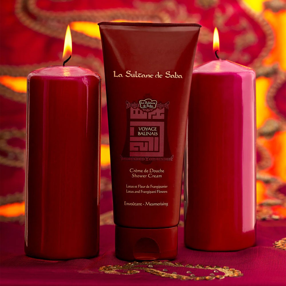 Крем-гель для душу Лотос та Франжіпані La Sultane De Saba Lotus And Frangipani Flower Shower Cream