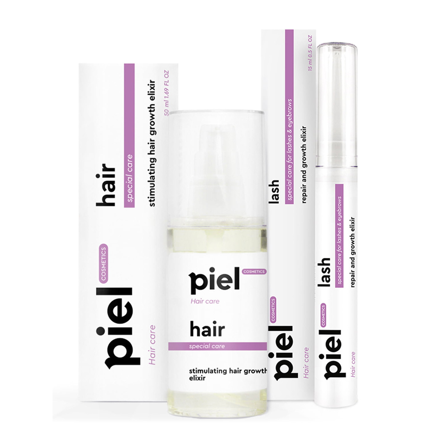 Piel Cosmetics Комплекс для волосся та вій 