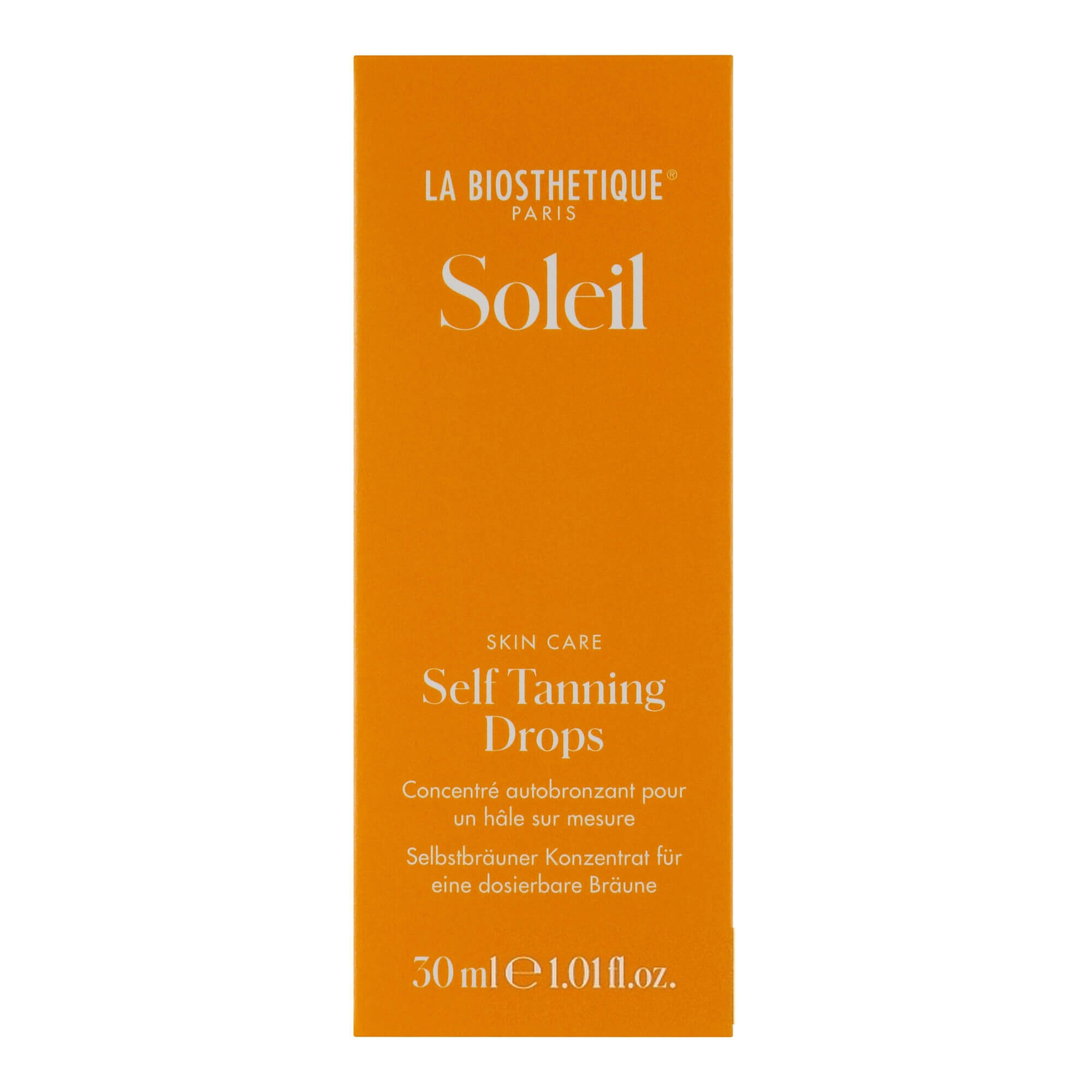 Капли-концентрат с эффектом автозагара La Biosthetique Soleil Self Tanning Drops