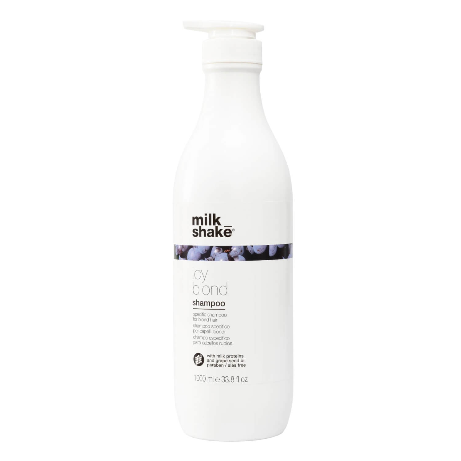 Шампунь для светлых и платиновых блондинок Milk Shake Icy Blond Shampoo 