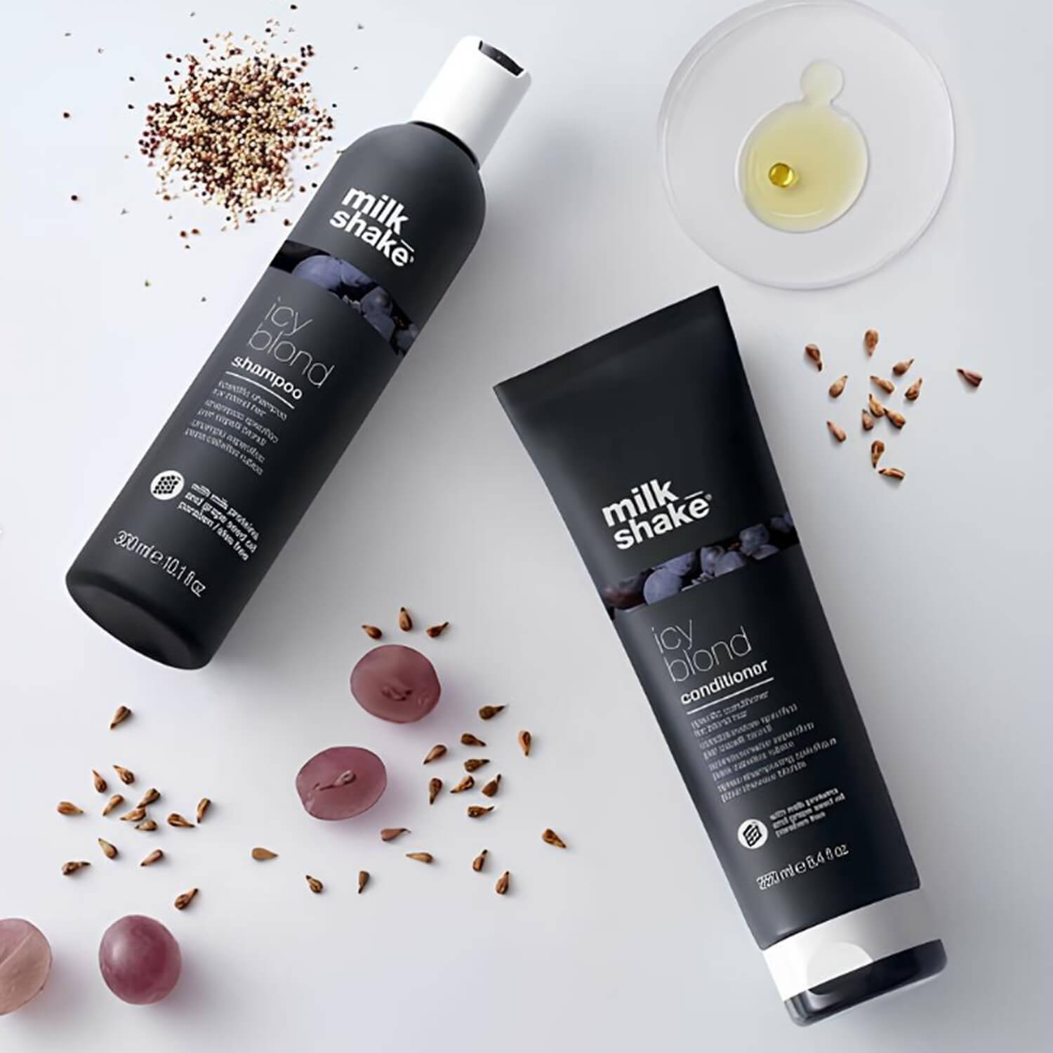 Шампунь для светлых и платиновых блондинок Milk Shake Icy Blond Shampoo 