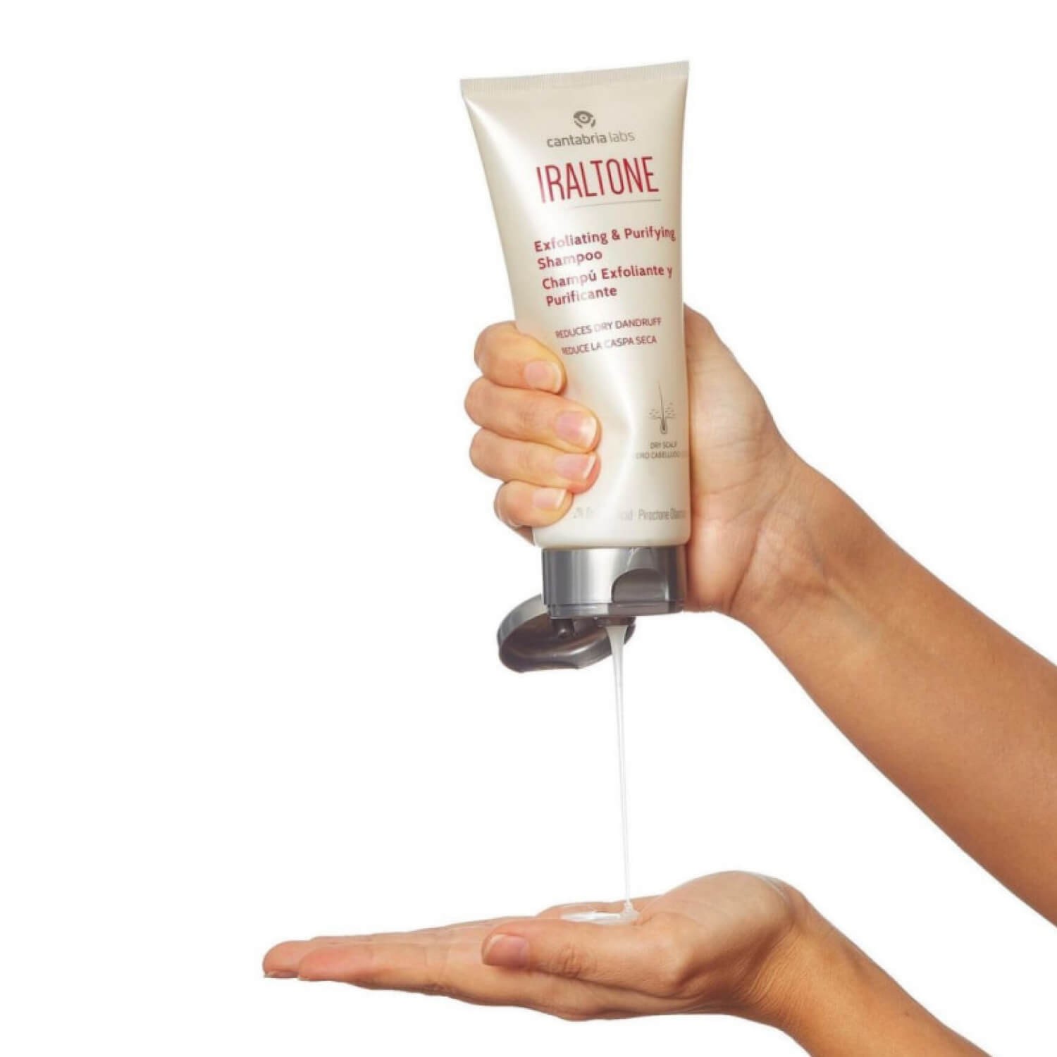 Отшелушивающий и очищающий шампунь Cantabria Labs Iraltone Exfoliating & Purifying Shampoo