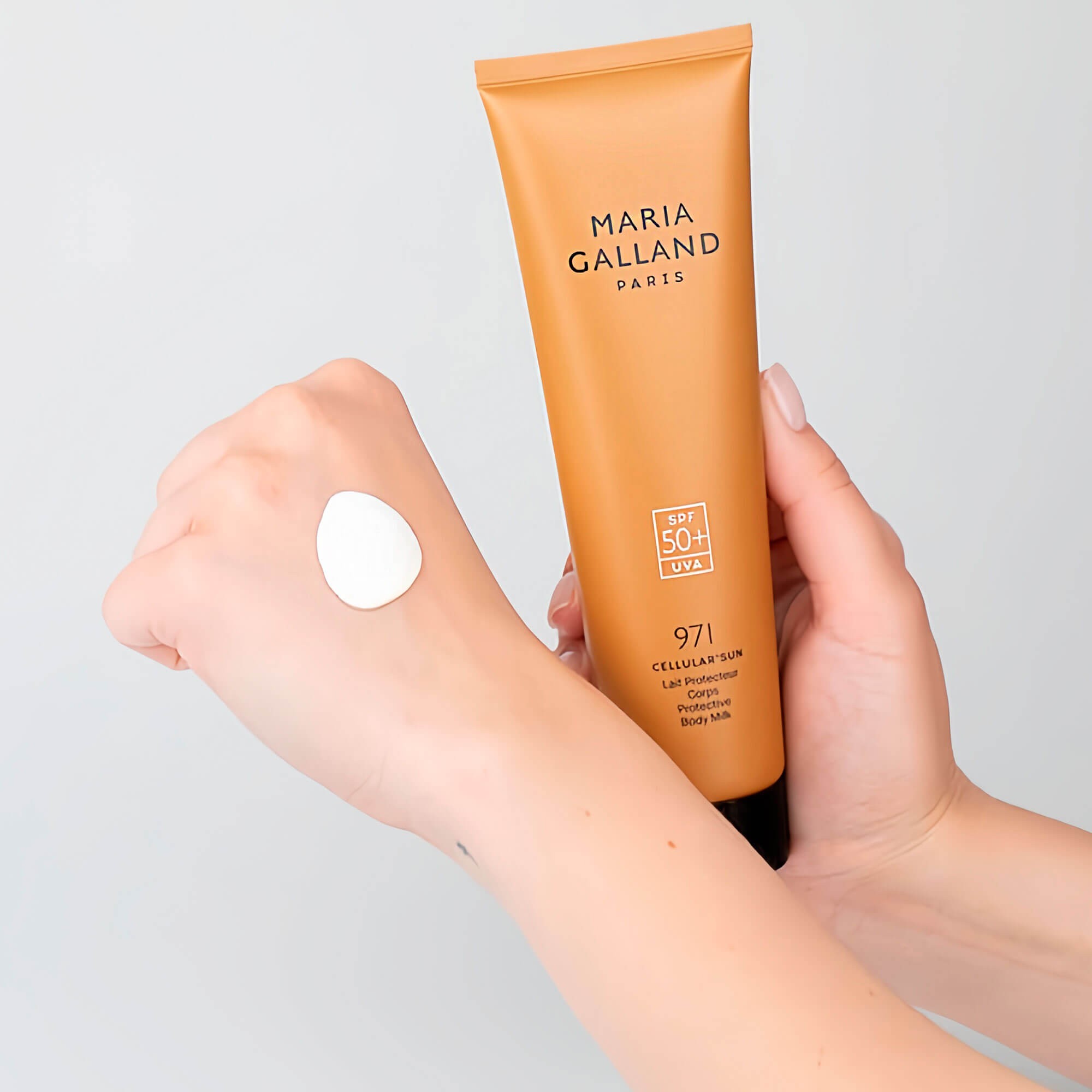 Солнцезащитное молочко для тела Maria Galland 971 Cellular'Sun Protective Body Milk SPF 50+