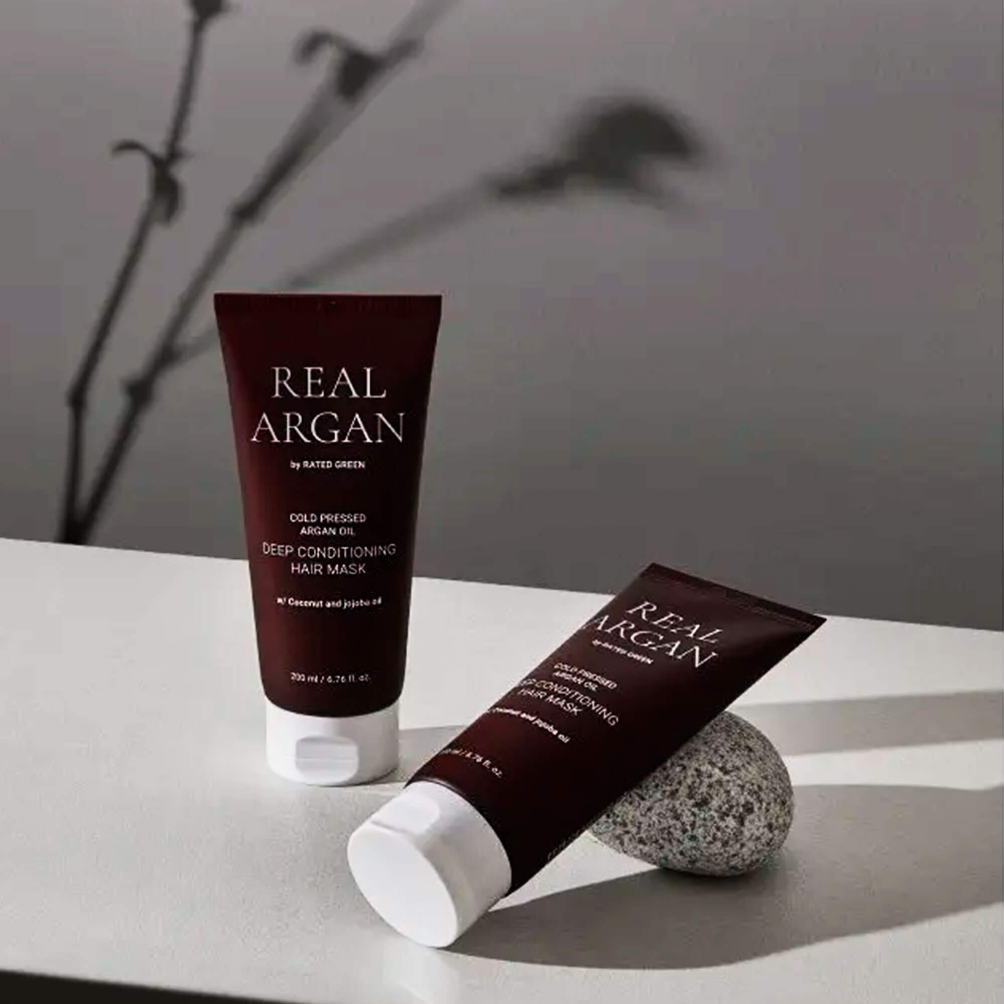 Глубоко кондиционирующая маска с аргановым маслом Rated Green Real Argan Deep Conditioning Hair Mask