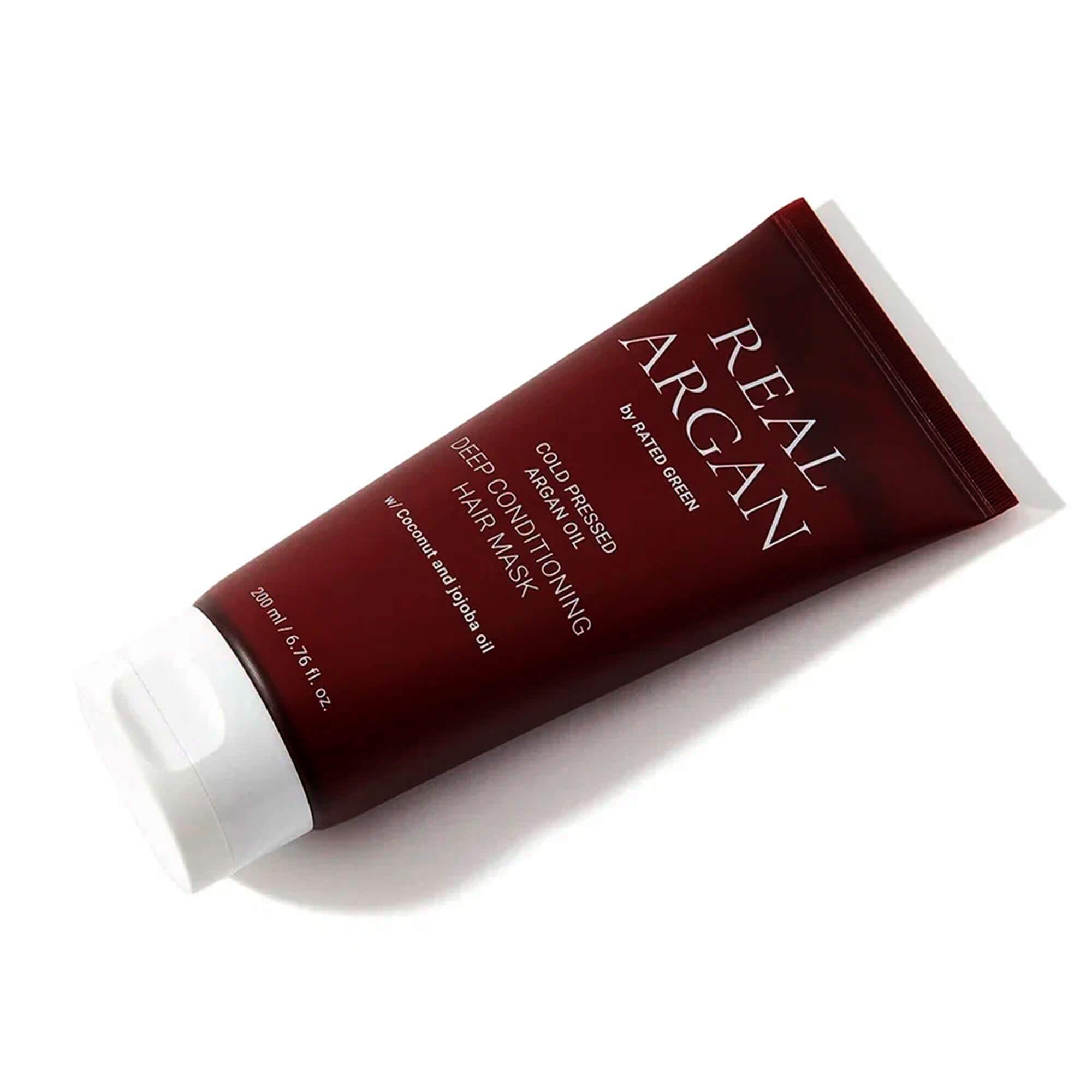 Глубоко кондиционирующая маска с аргановым маслом Rated Green Real Argan Deep Conditioning Hair Mask