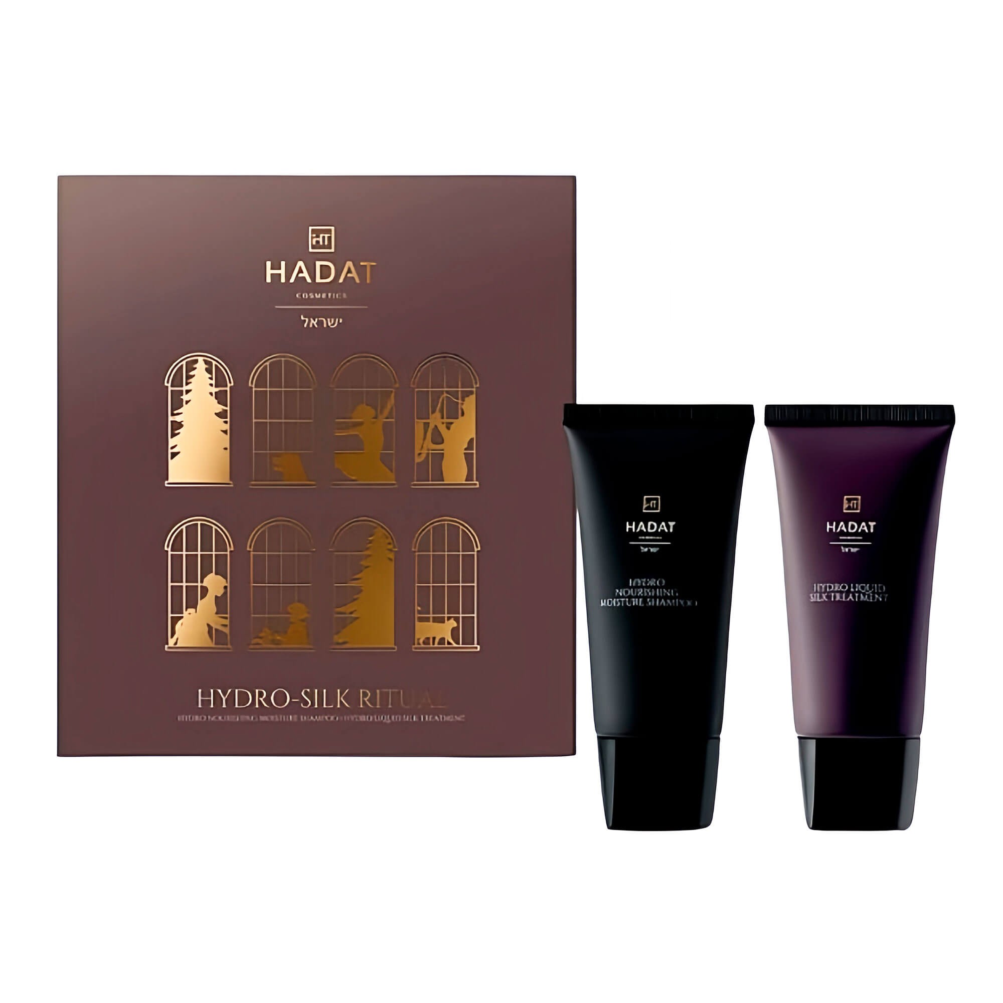 Hadat Подарочный набор Ритуал увлажнения и шелка
