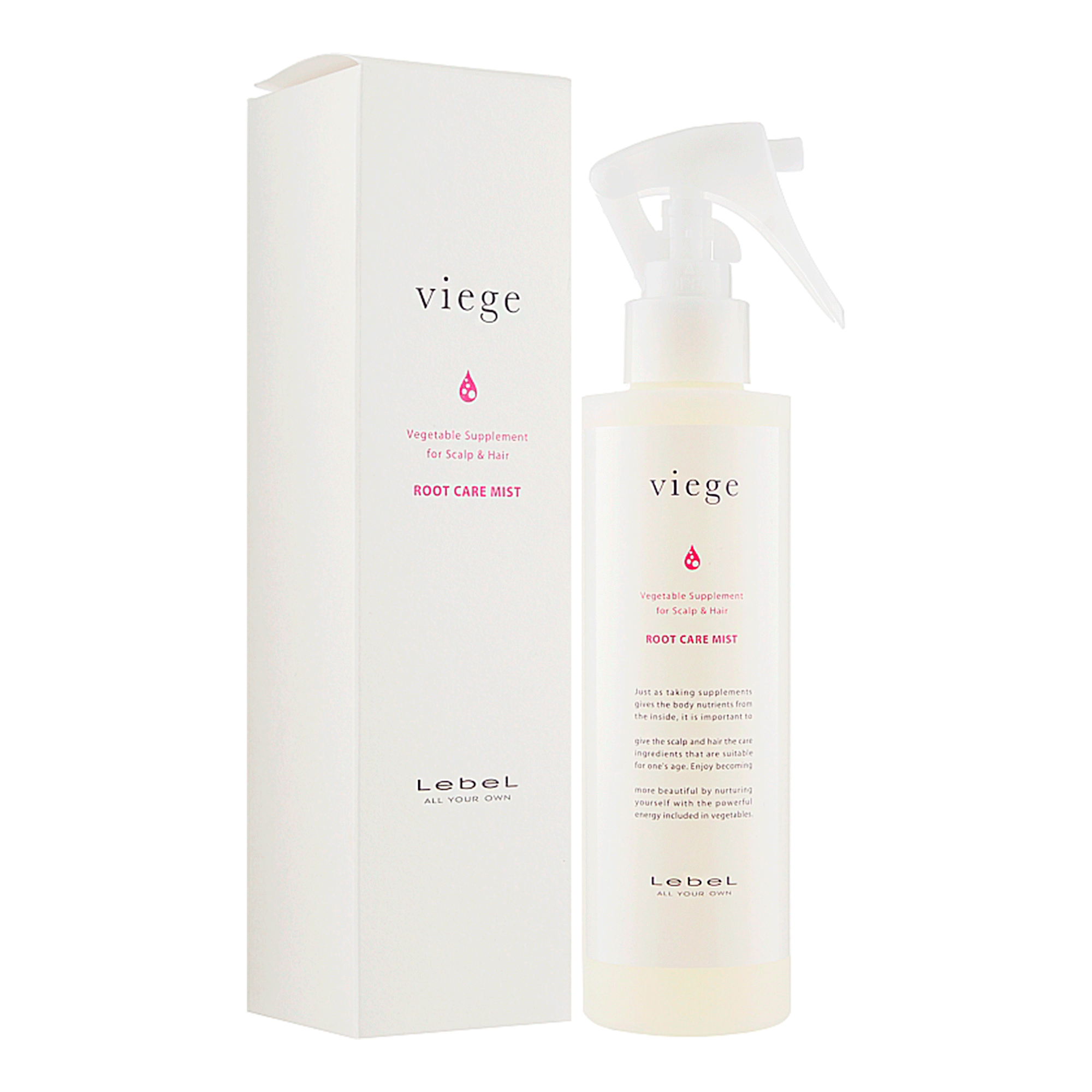 Спрей для укрепления корней волос Lebel Viege Root Care Mist