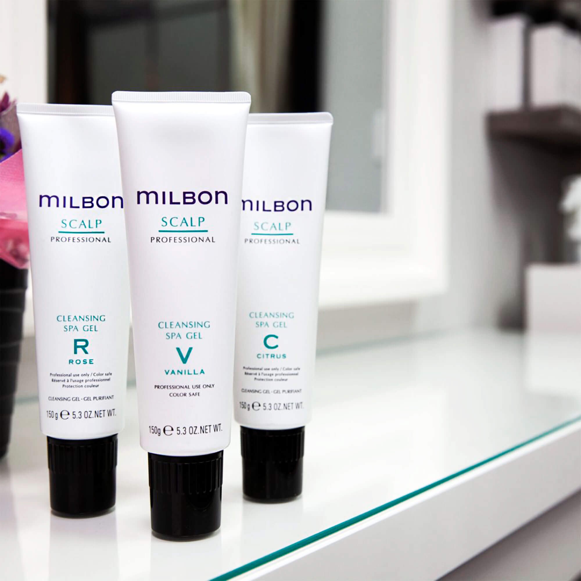 Очищающий гель для кожи головы с запахом ванили Milbon Cleansing Spa Gel Vanilla