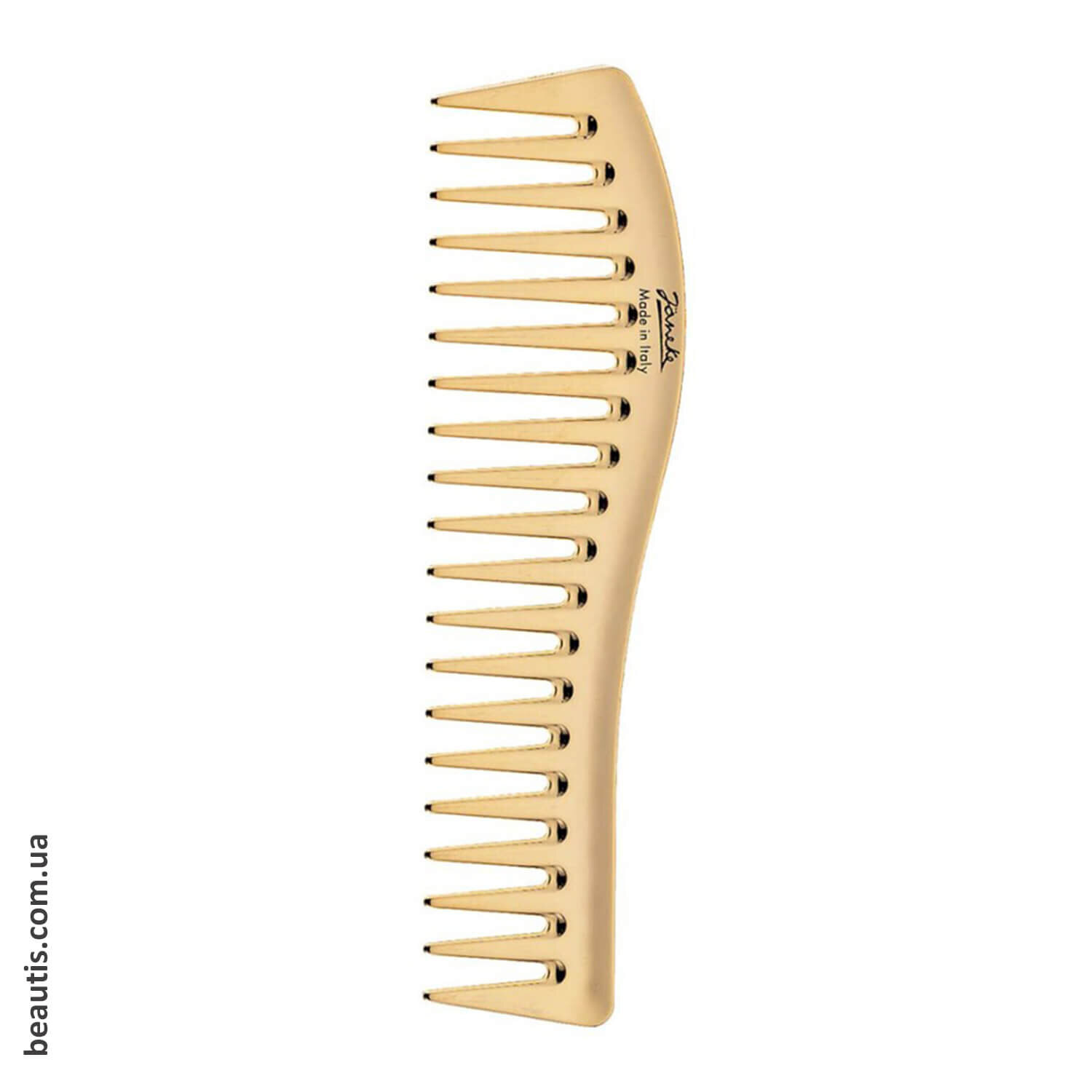 Гребінець для нанесення гелю Janeke Gold Wavy Comb For Gel Application