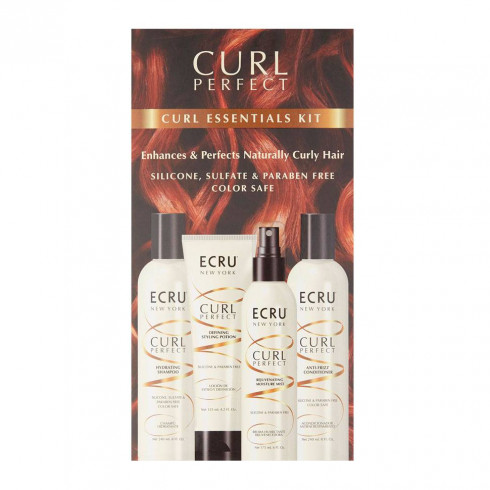 Набір "Ідеальні локони" Ecru New York Curl Essentials Kit 