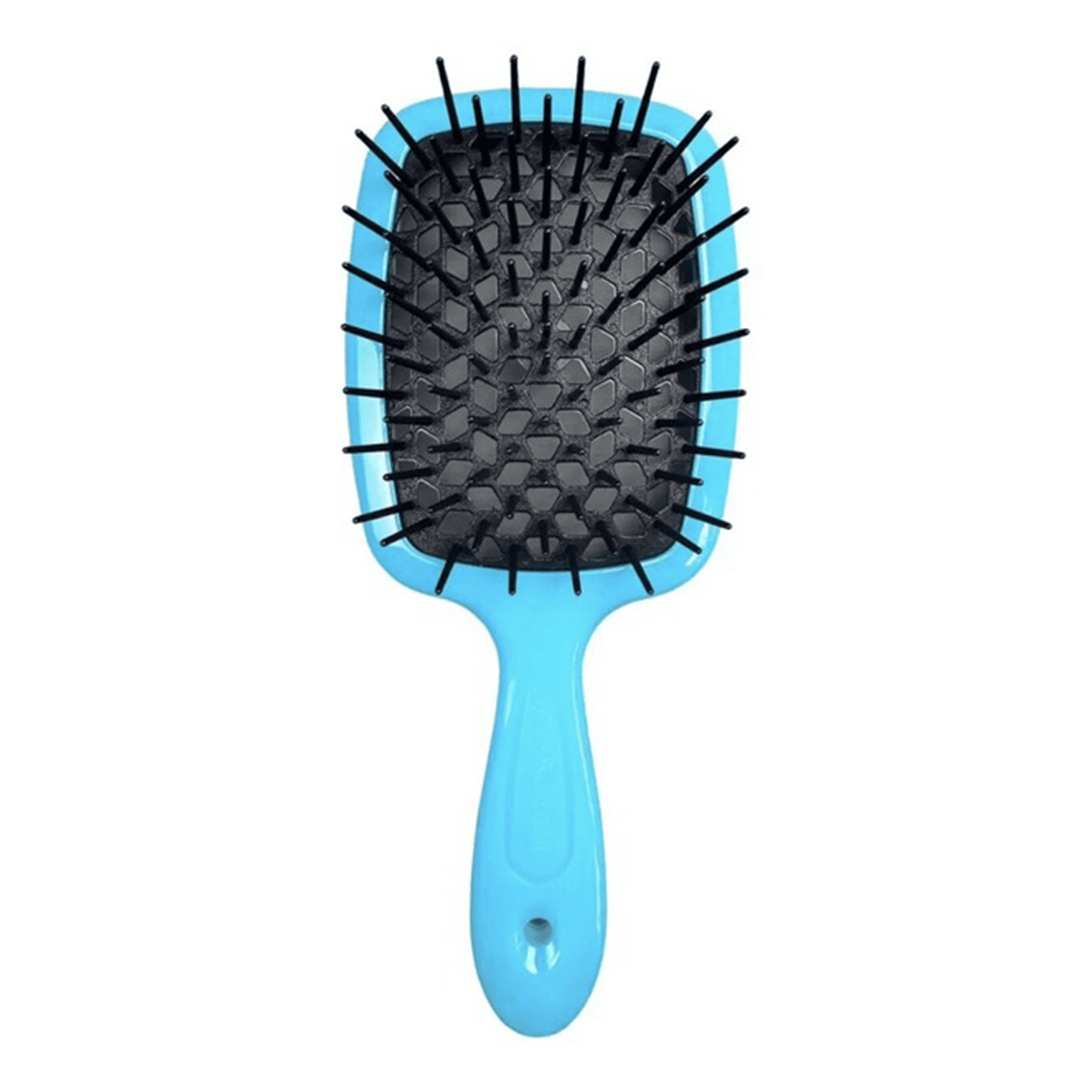 Щетка для волос Cиняя с черным Janeke Superbrush Blue & black