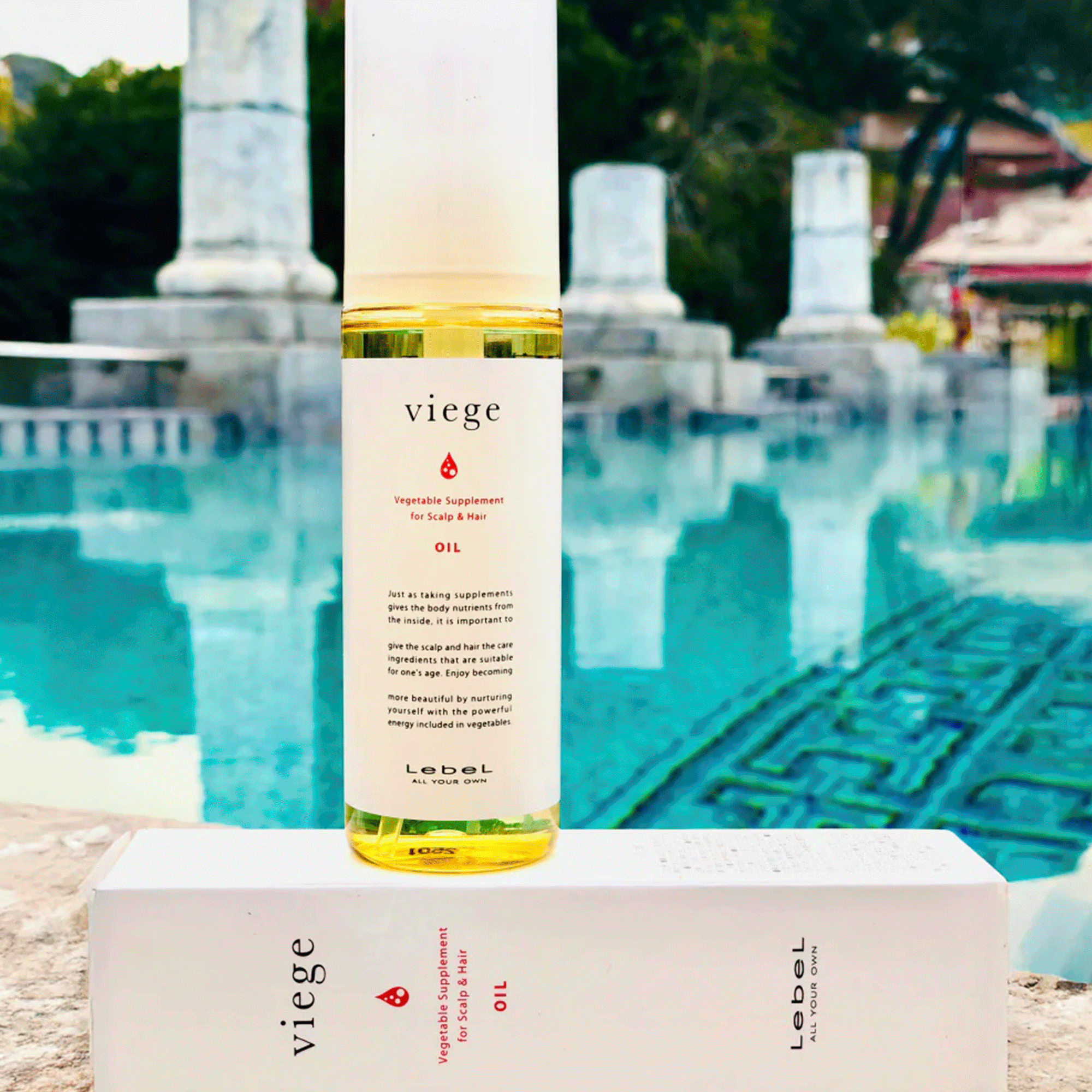 Масло для восстановления волос Lebel Viege Oil