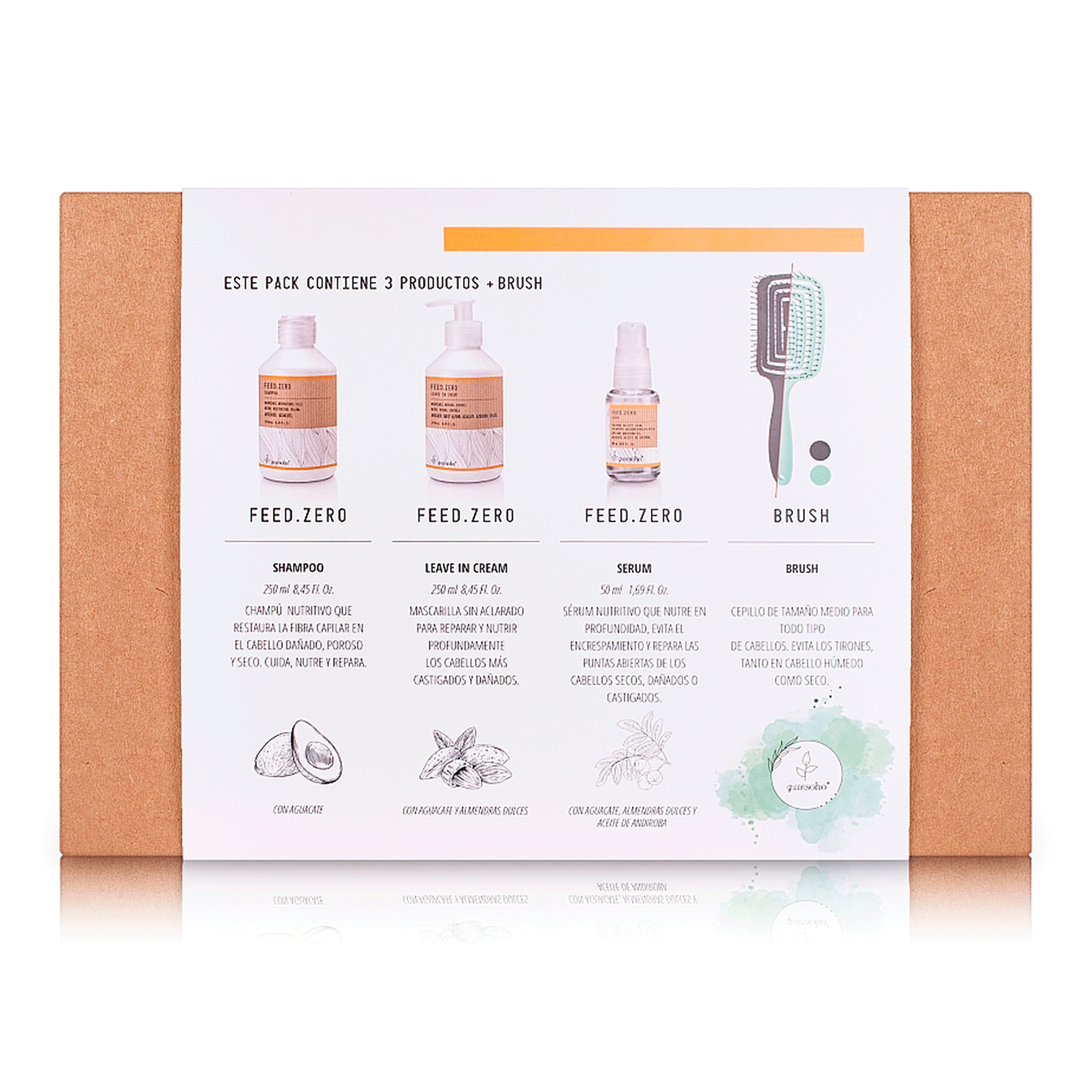 Питательный набор для волос Greensoho Feed.Zero Ritual Kit