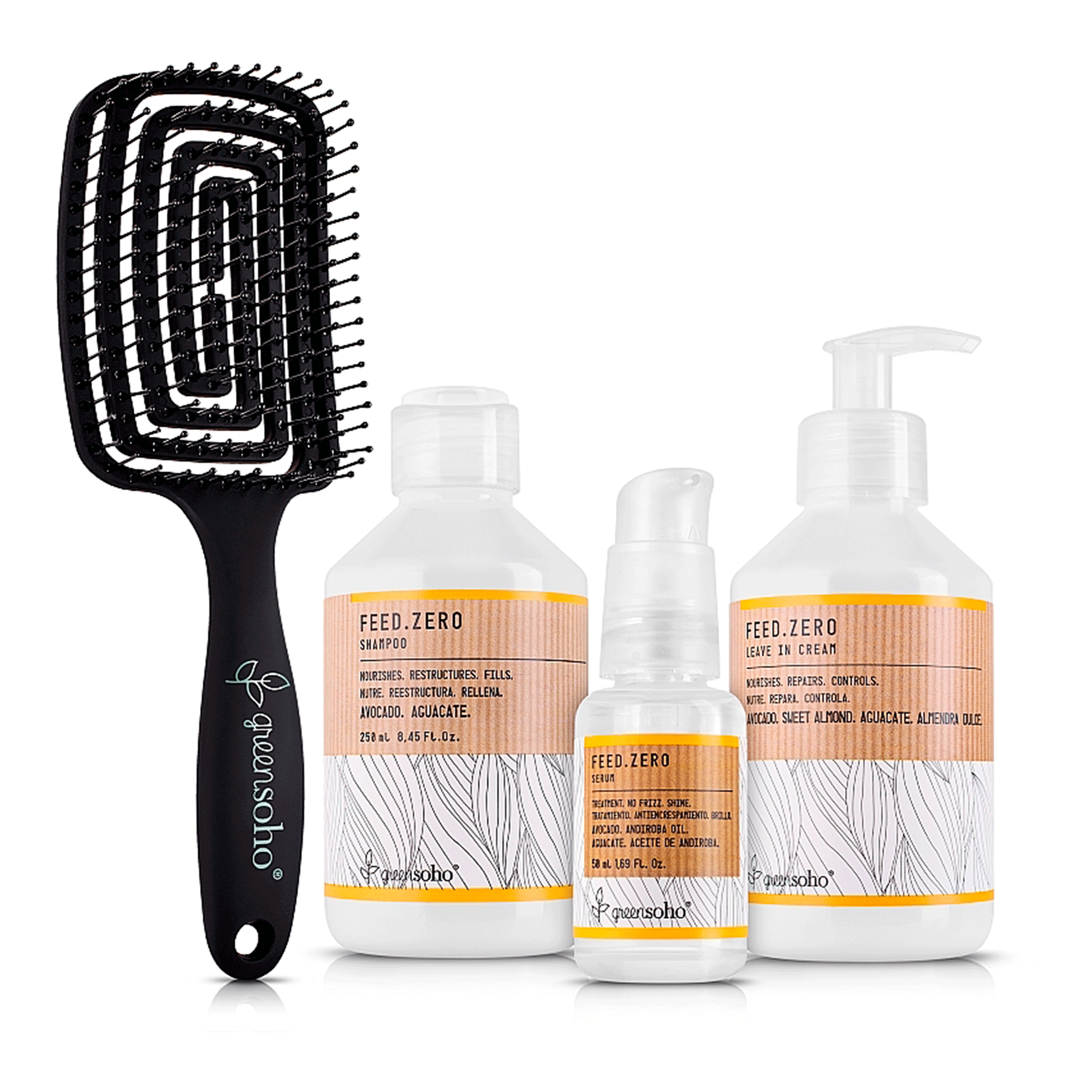 Питательный набор для волос Greensoho Feed.Zero Ritual Kit