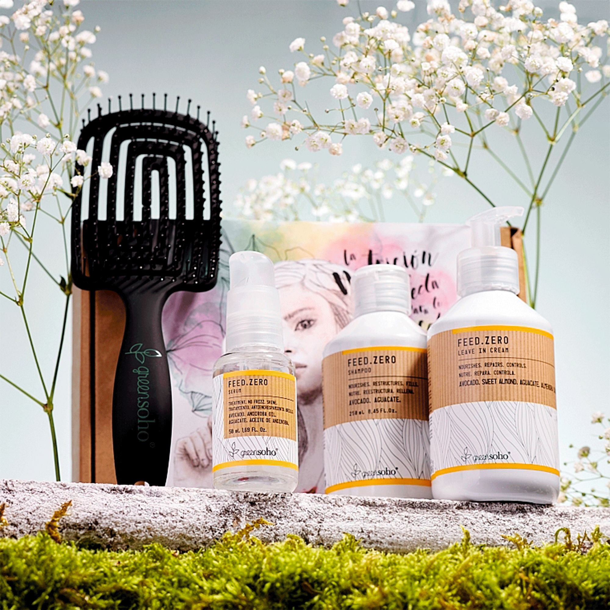 Питательный набор для волос Greensoho Feed.Zero Ritual Kit